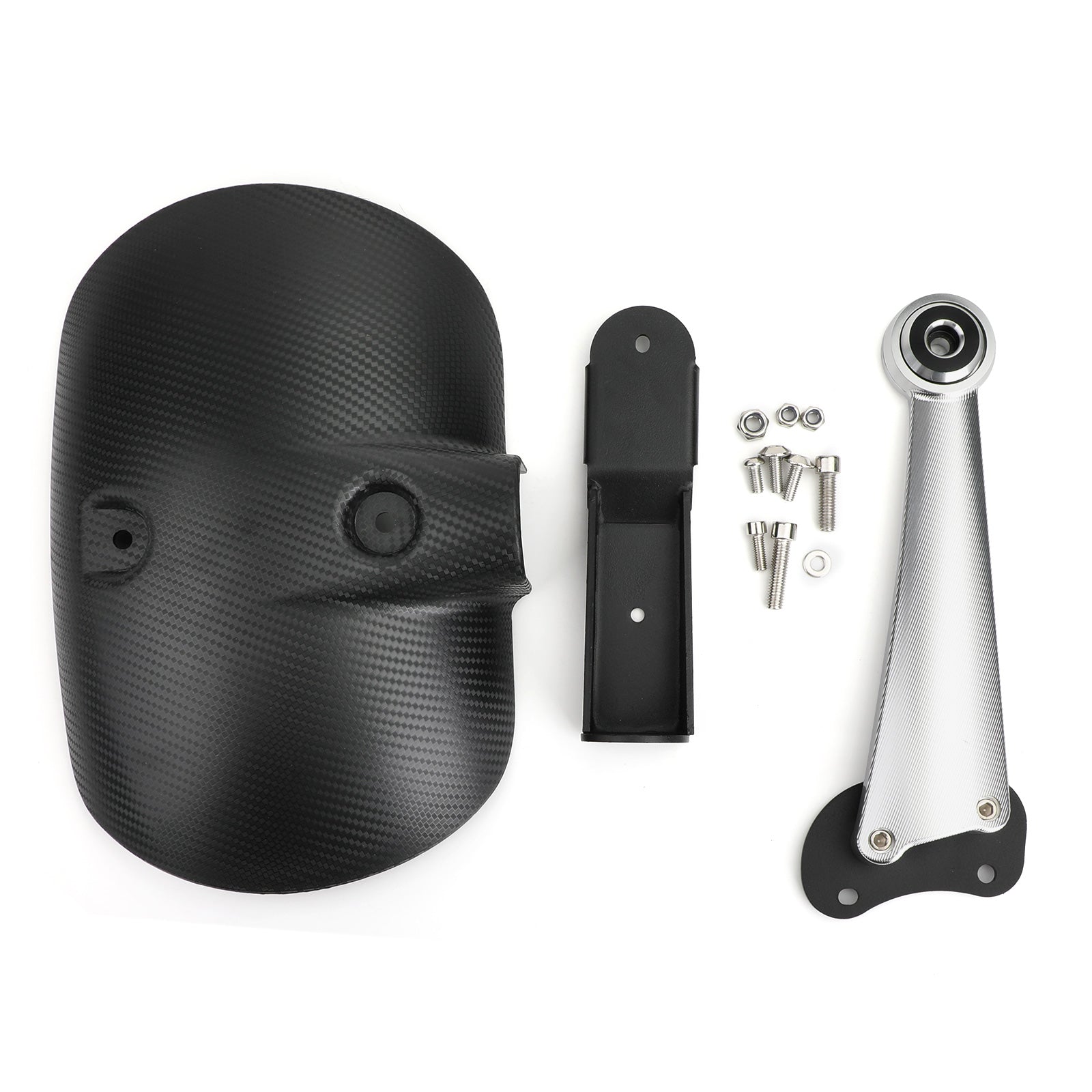 1x Motorcykel bakre lera däck Hugger Fender för BMW R Nine T 2014-2018 Generic