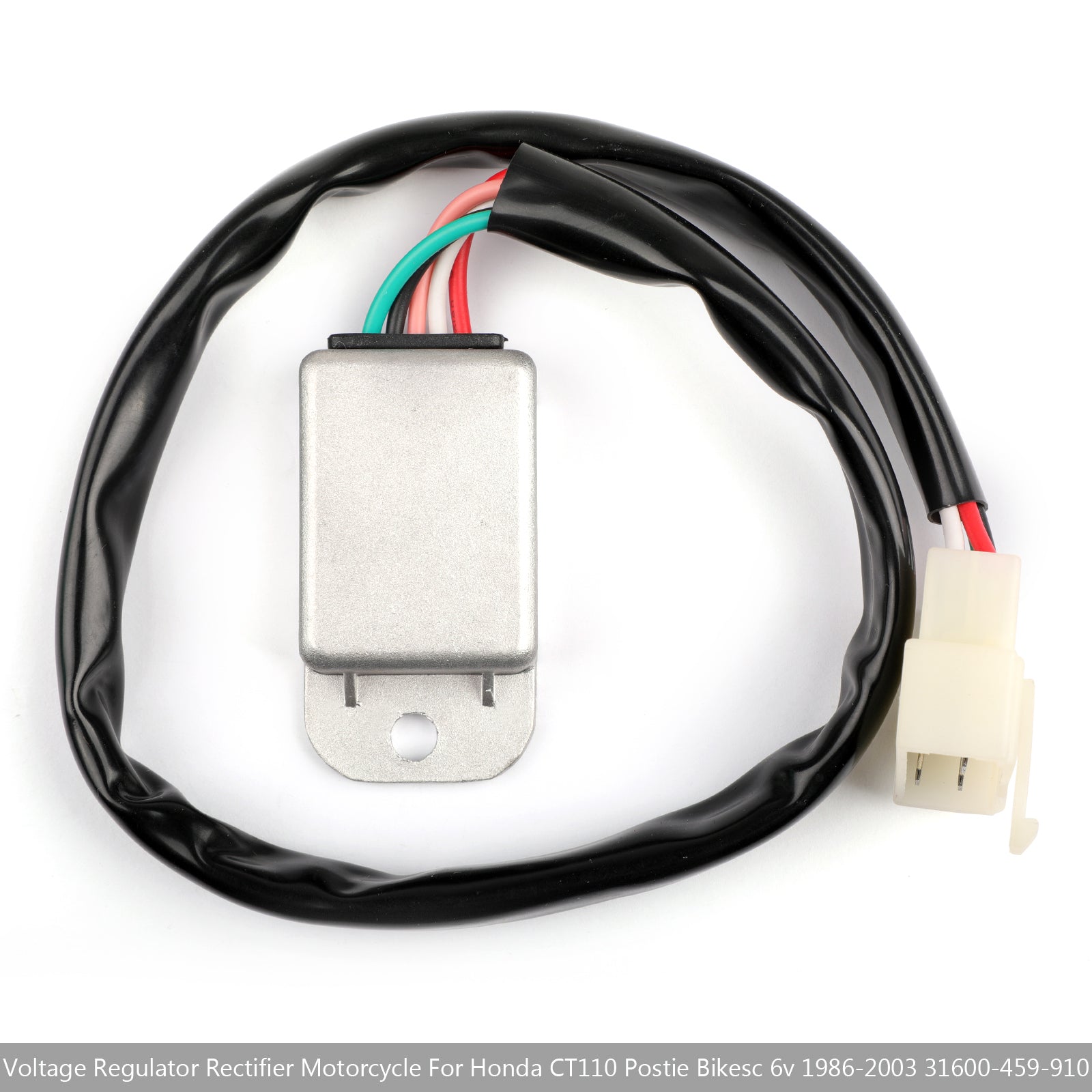 Nieuwe Regulator Gelijkrichter 6V Voor Honda CT110 Postie Bikesc 1986-03 31600-459-910 Generieke
