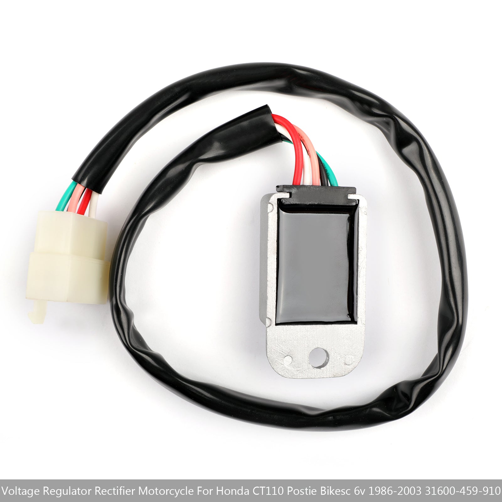 Nieuwe Regulator Gelijkrichter 6V Voor Honda CT110 Postie Bikesc 1986-03 31600-459-910 Generieke