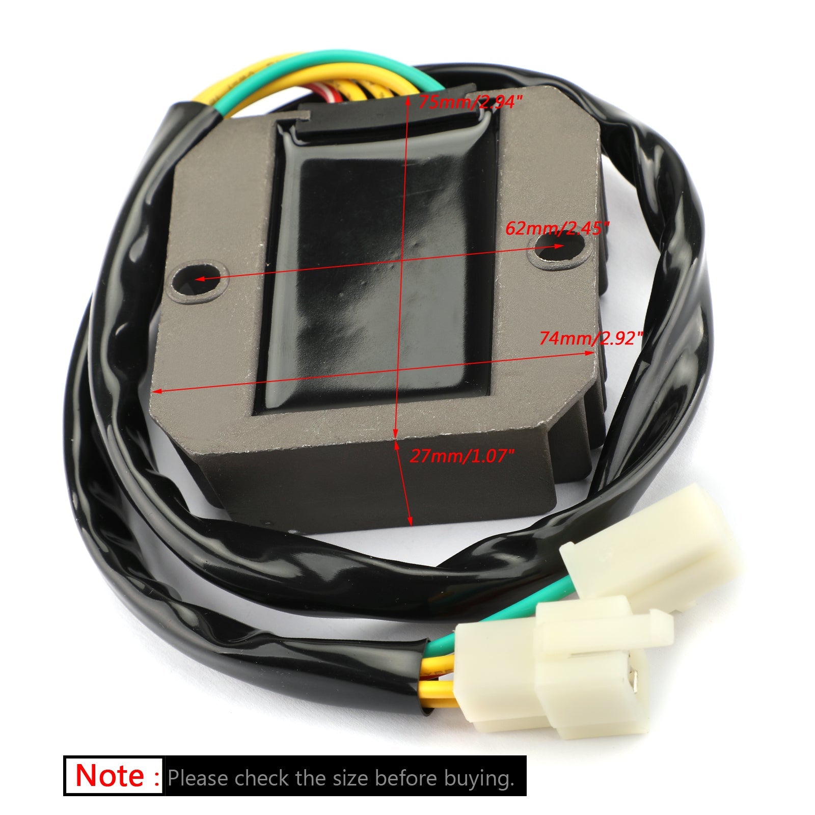 Régulateur de tension pour Honda NX500 NX650 1995 1996 97 98 99 2000 31600-Man-621 Générique