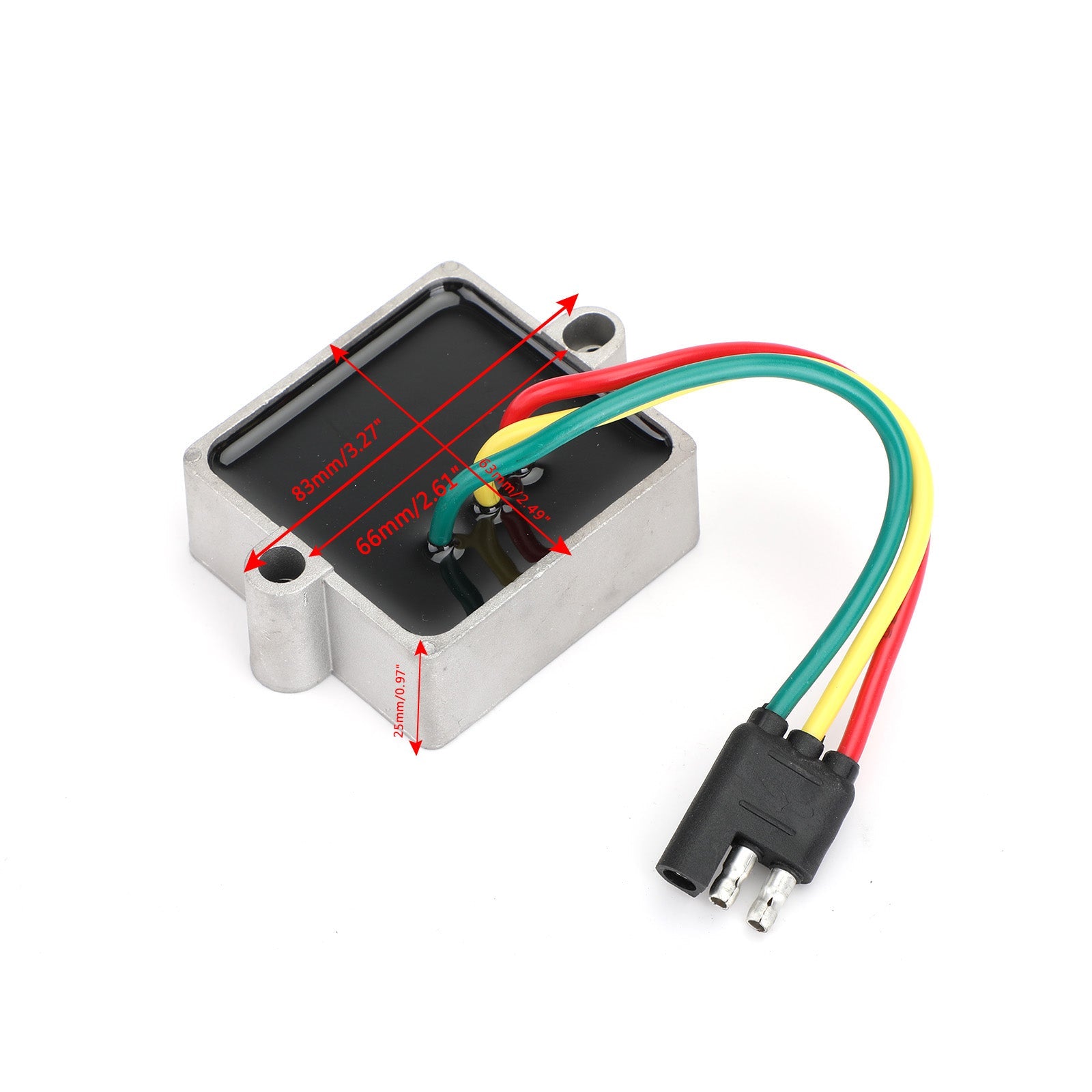 Spännings likriktare för polaris 340 500 550 4010794 4010355 snöskoter generisk