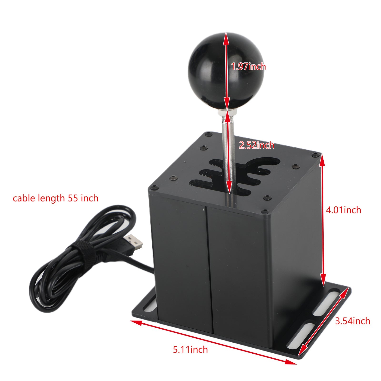 USB ručná brzda so svorkou a radom h pre Logitech G29 Racing