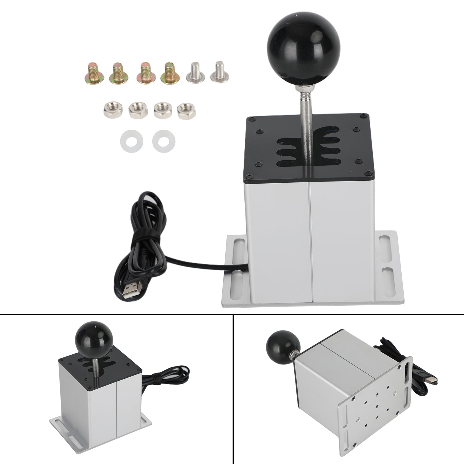 USB ručná brzda so svorkou a radom h pre Logitech G29 Racing