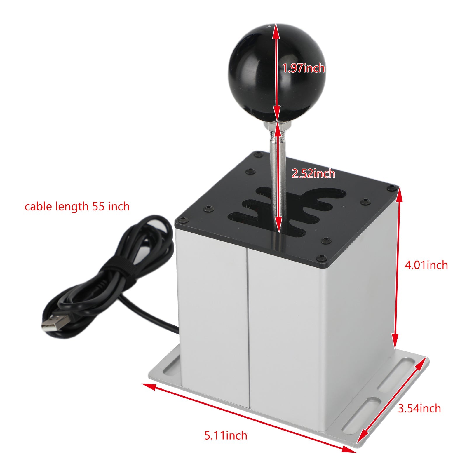 USB ručná brzda so svorkou a radom h pre Logitech G29 Racing