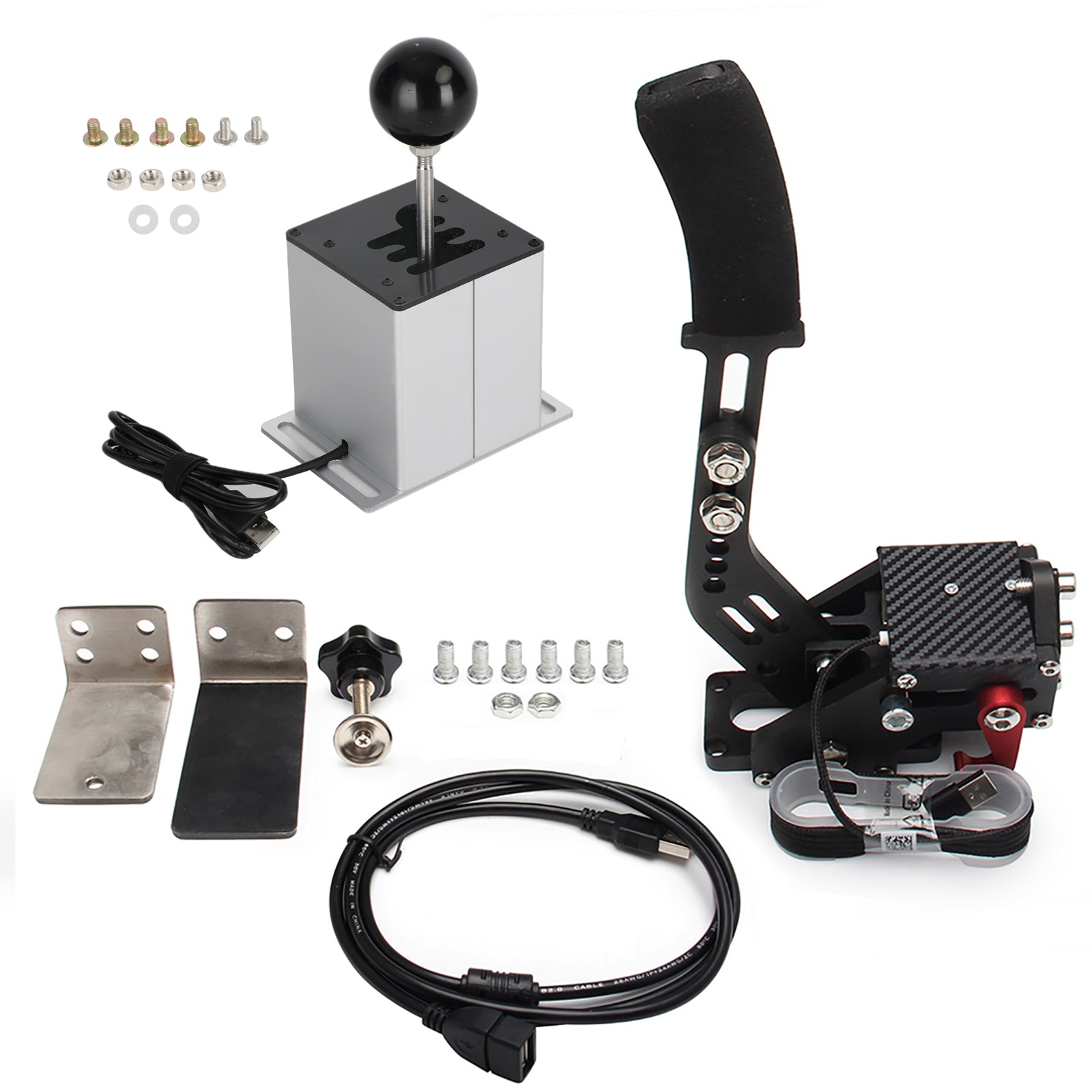 USB ručná brzda so svorkou a radom h pre Logitech G29 Racing