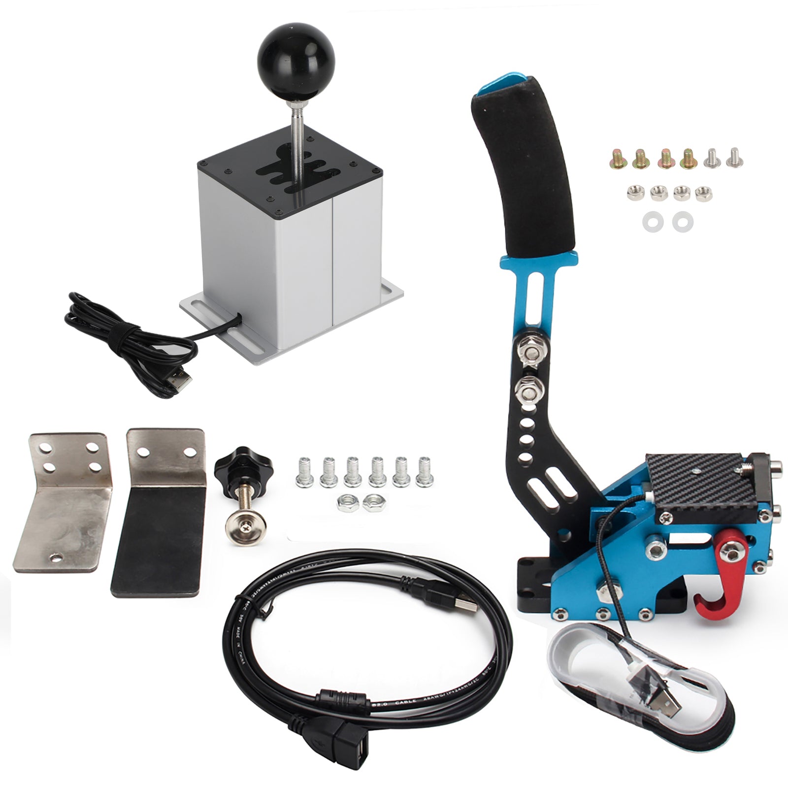 USB ručná brzda so svorkou a radom h pre Logitech G29 Racing