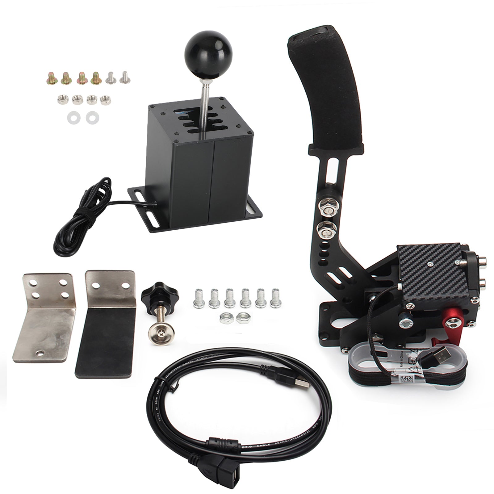 USB ručná brzda so svorkou a radom h pre Logitech G29 Racing