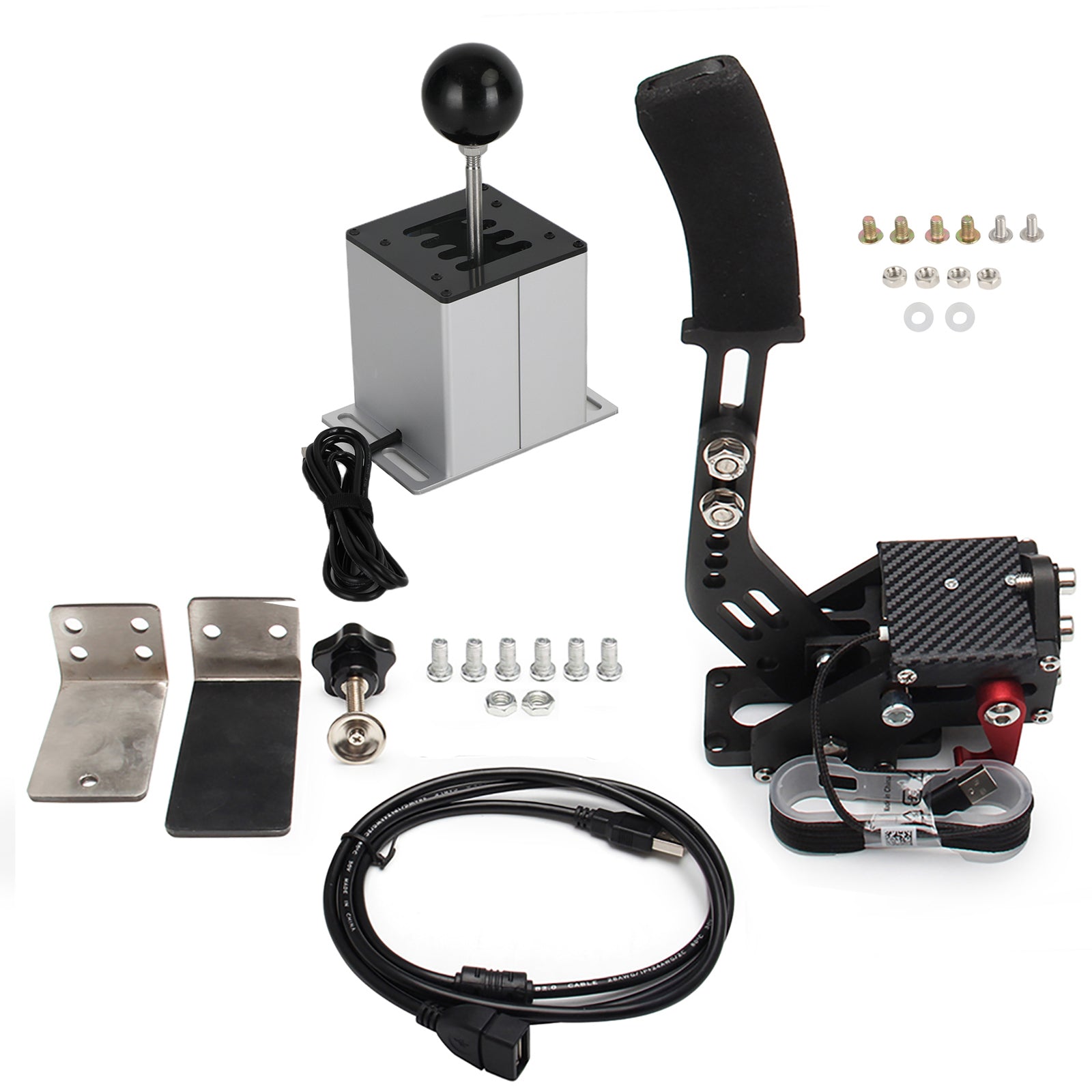 USB ručná brzda so svorkou a radom h pre Logitech G29 Racing