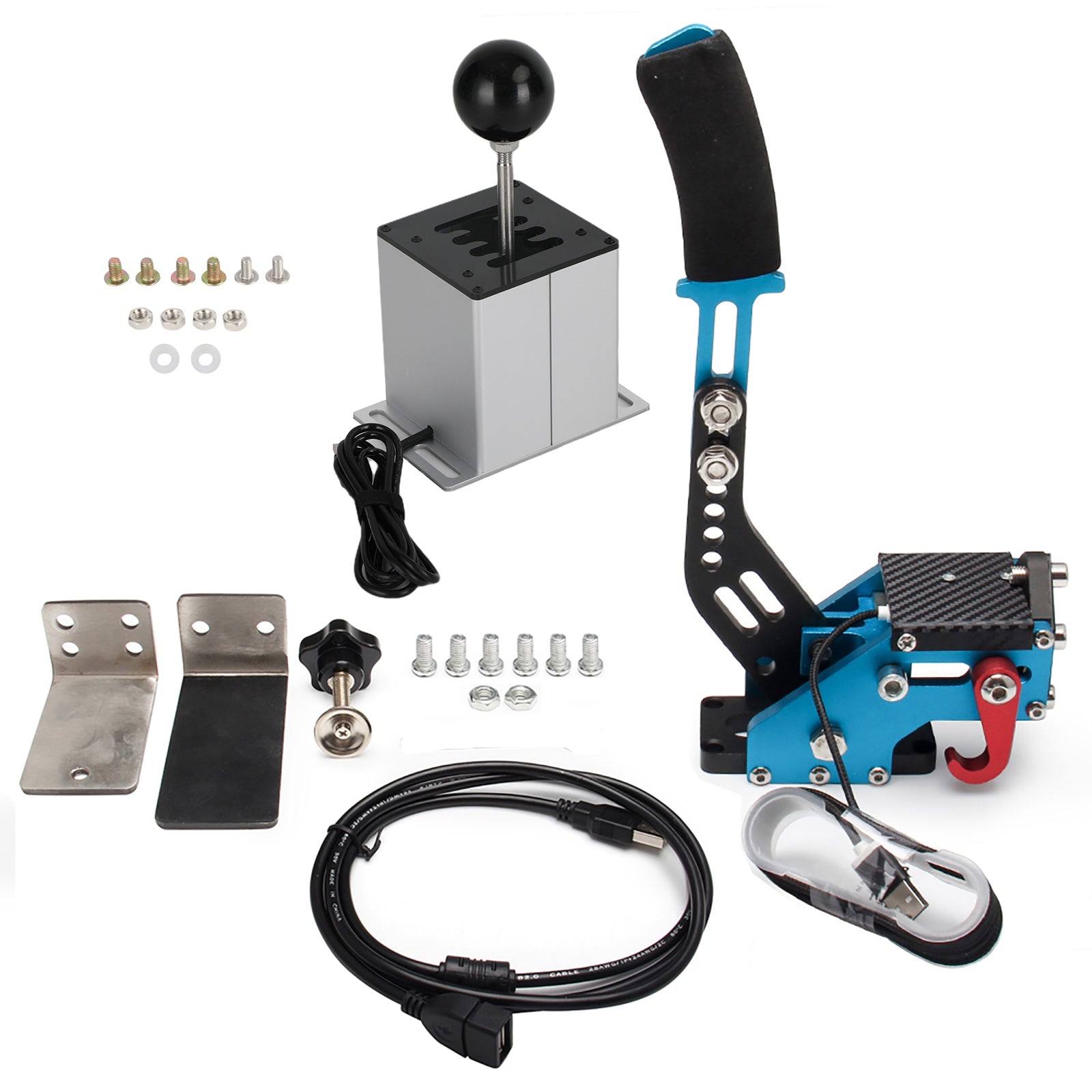 USB ručná brzda so svorkou a radom h pre Logitech G29 Racing