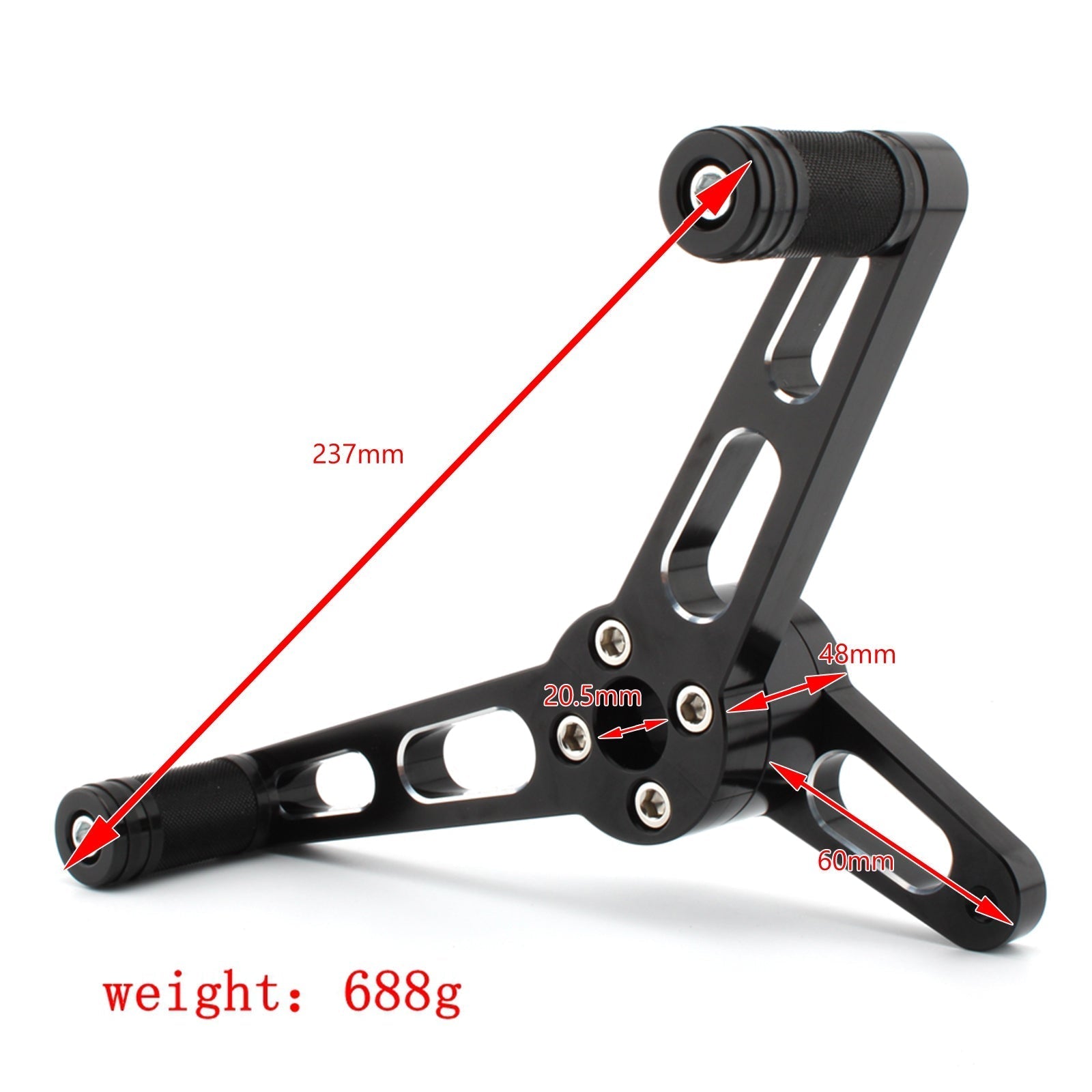 Motorcycle Pedal With Gearshift Lever Chrome A Fit For Sportster 883 1200 04-07