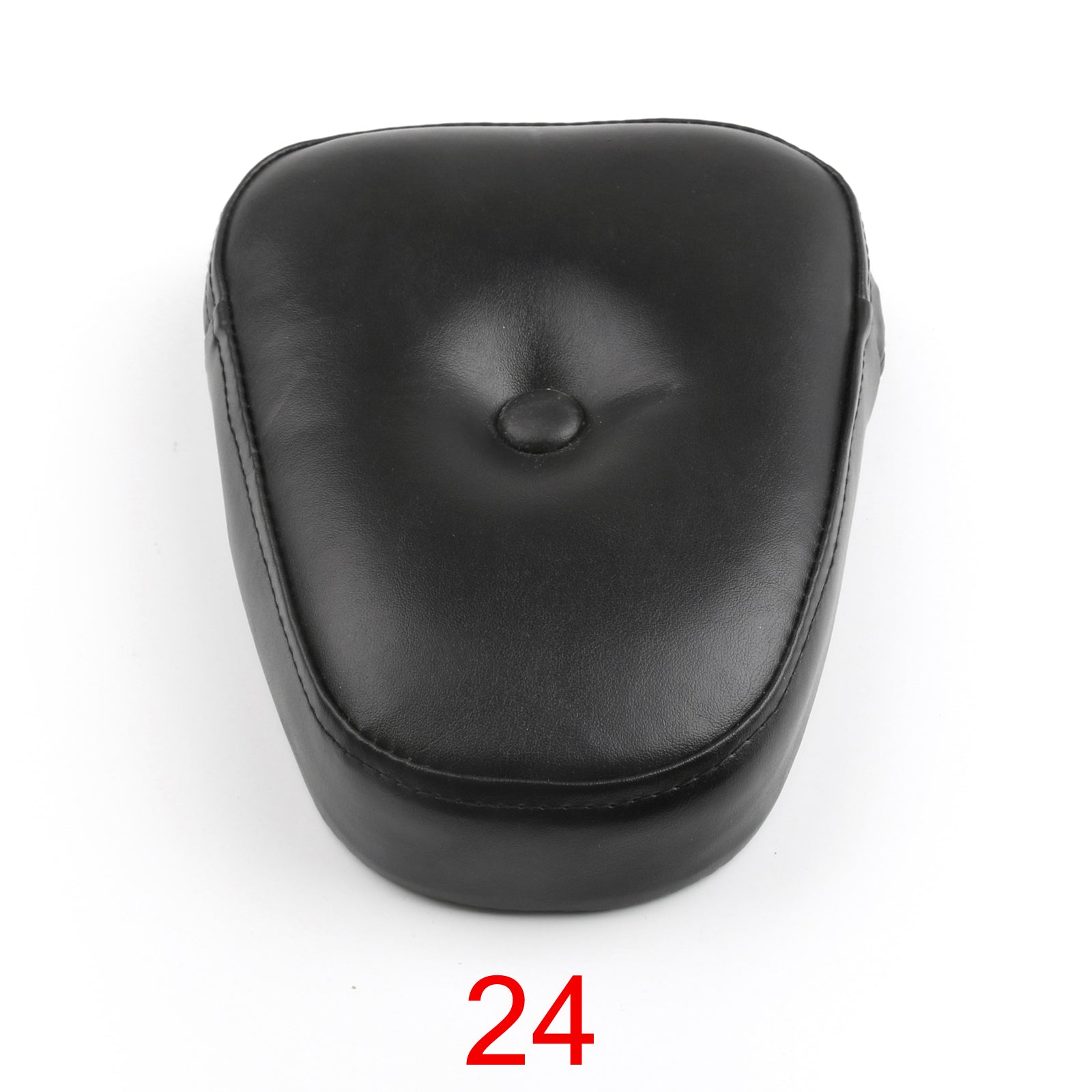 Almofada universal de backrest para Honda Kawasaki Suzuki Touring Yamaha Black Generic