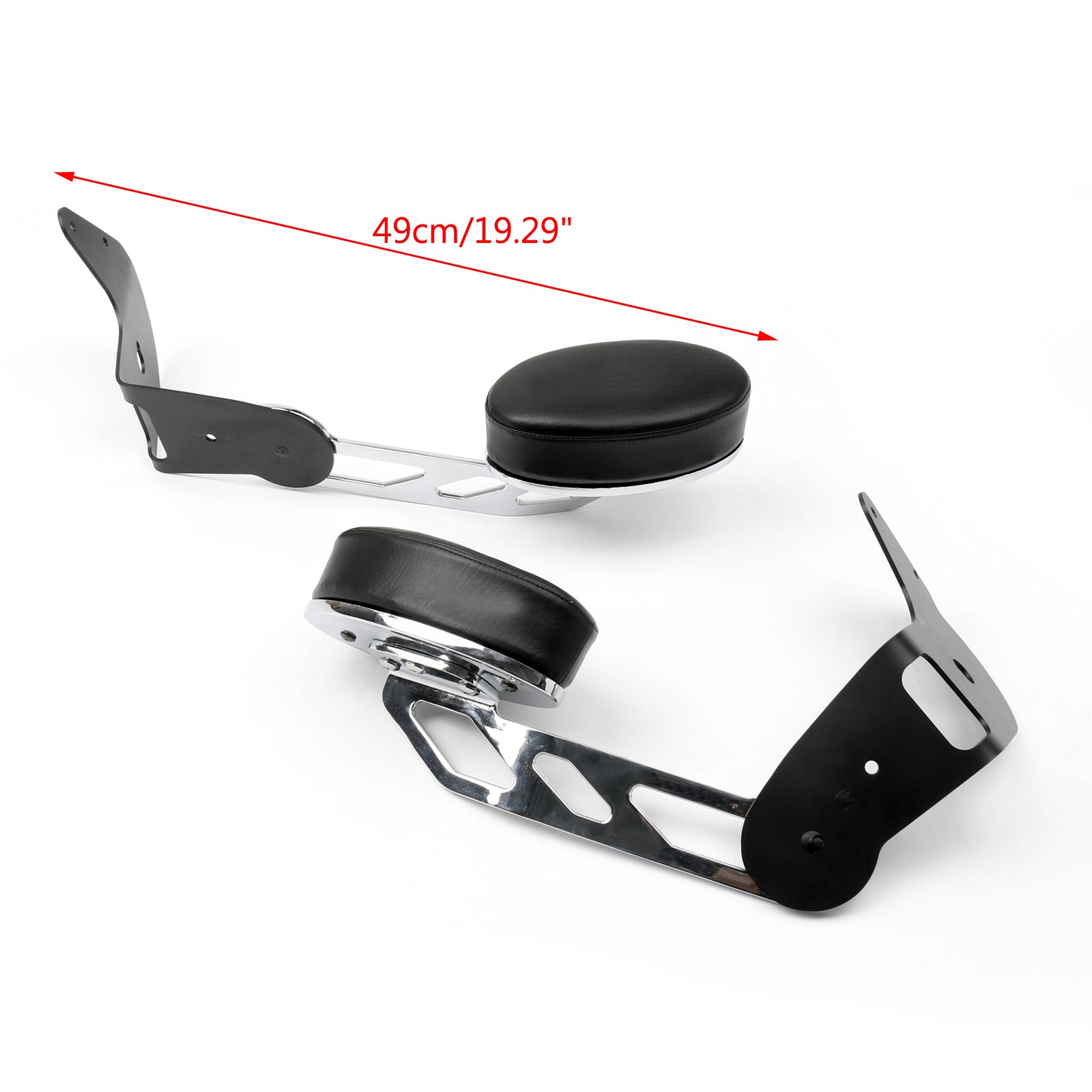 1 paar verstelbare passagiersarmleuningen voor Honda GL1800 Goldwing 2001-2017 Generiek