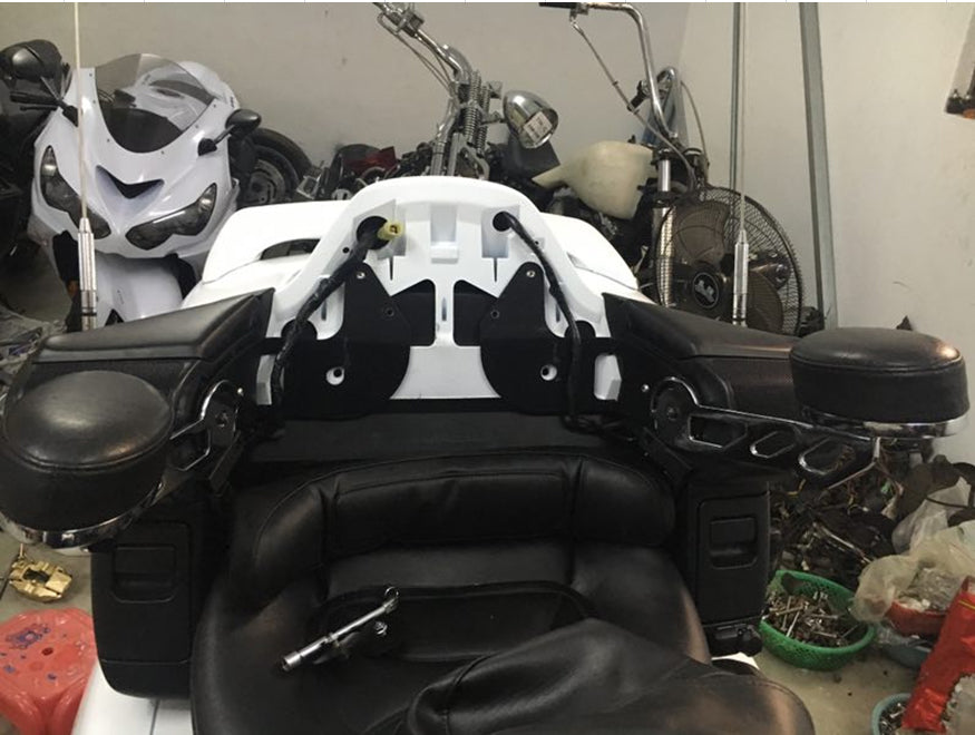 1Pair justerbare passasjerarmlenes kit for Honda GL1800 Goldwing 2001-2017