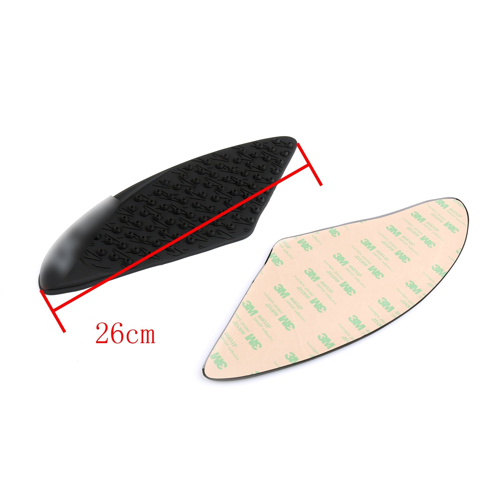 Coussinets de Traction pour réservoir, poignée latérale de genou à gaz pour Kawasaki ZX10R ZX1000 Ninja 2004 – 2007 générique