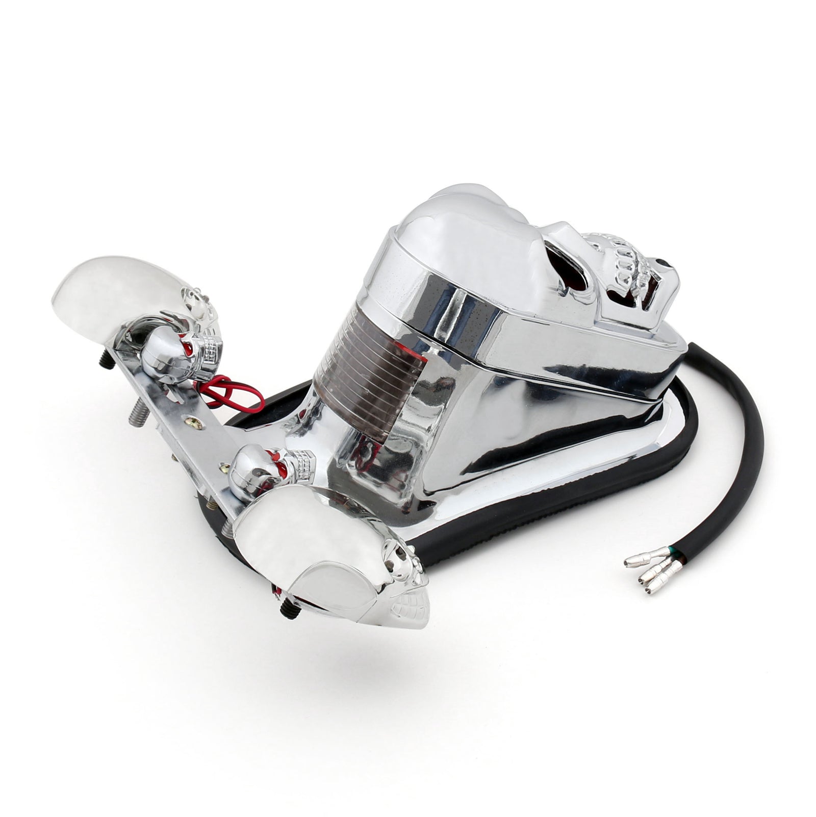 Motorsykkel Skull Signal Bakbremsestopplys for Harley Generic