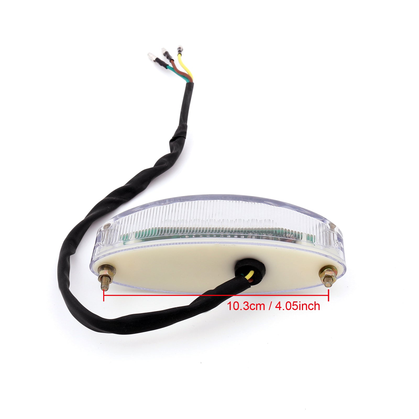 LED motorsykkel sykkelbrems løpende lisensplate baklys universell generisk