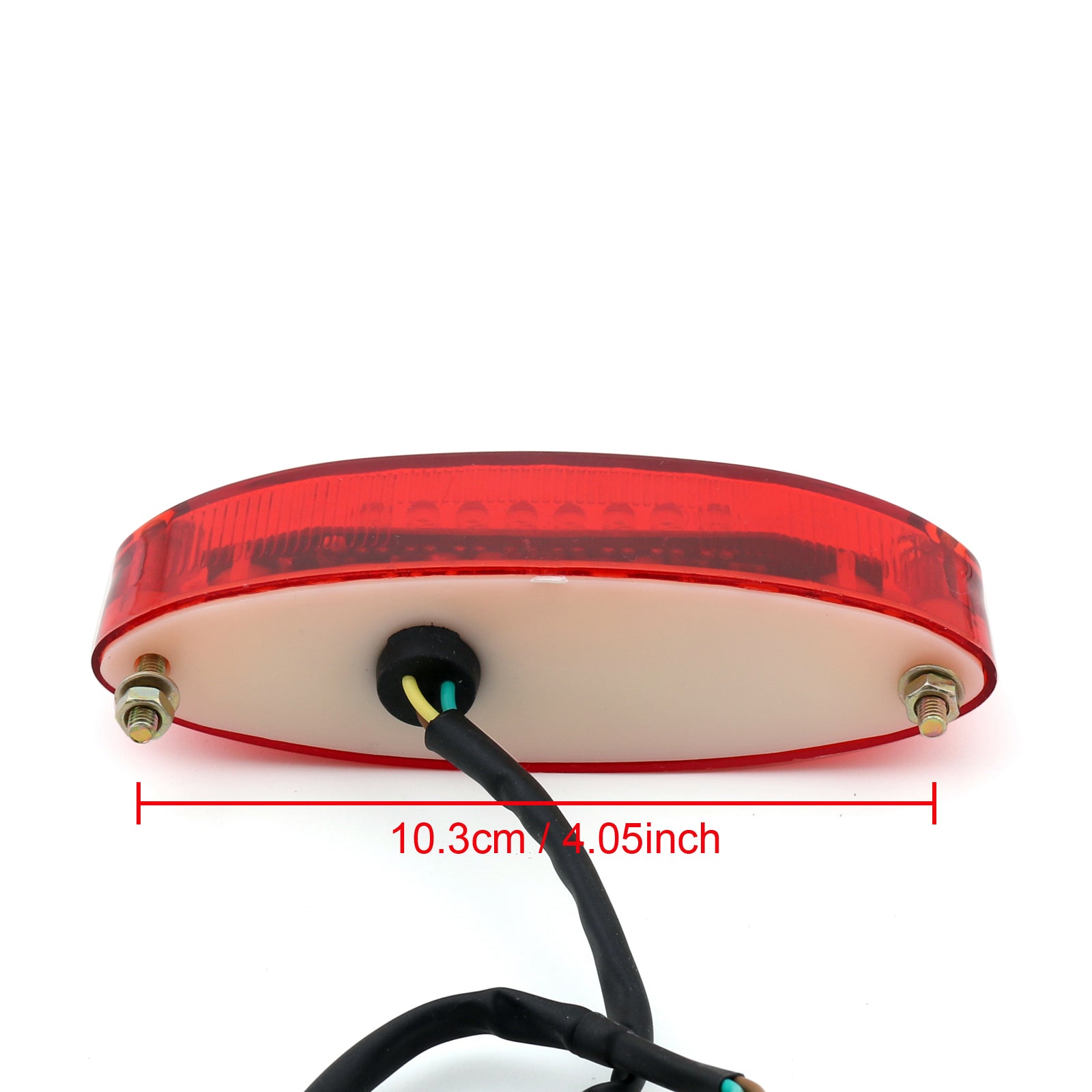 LED motorsykkel sykkelbrems løpende lisensplate baklys universell generisk