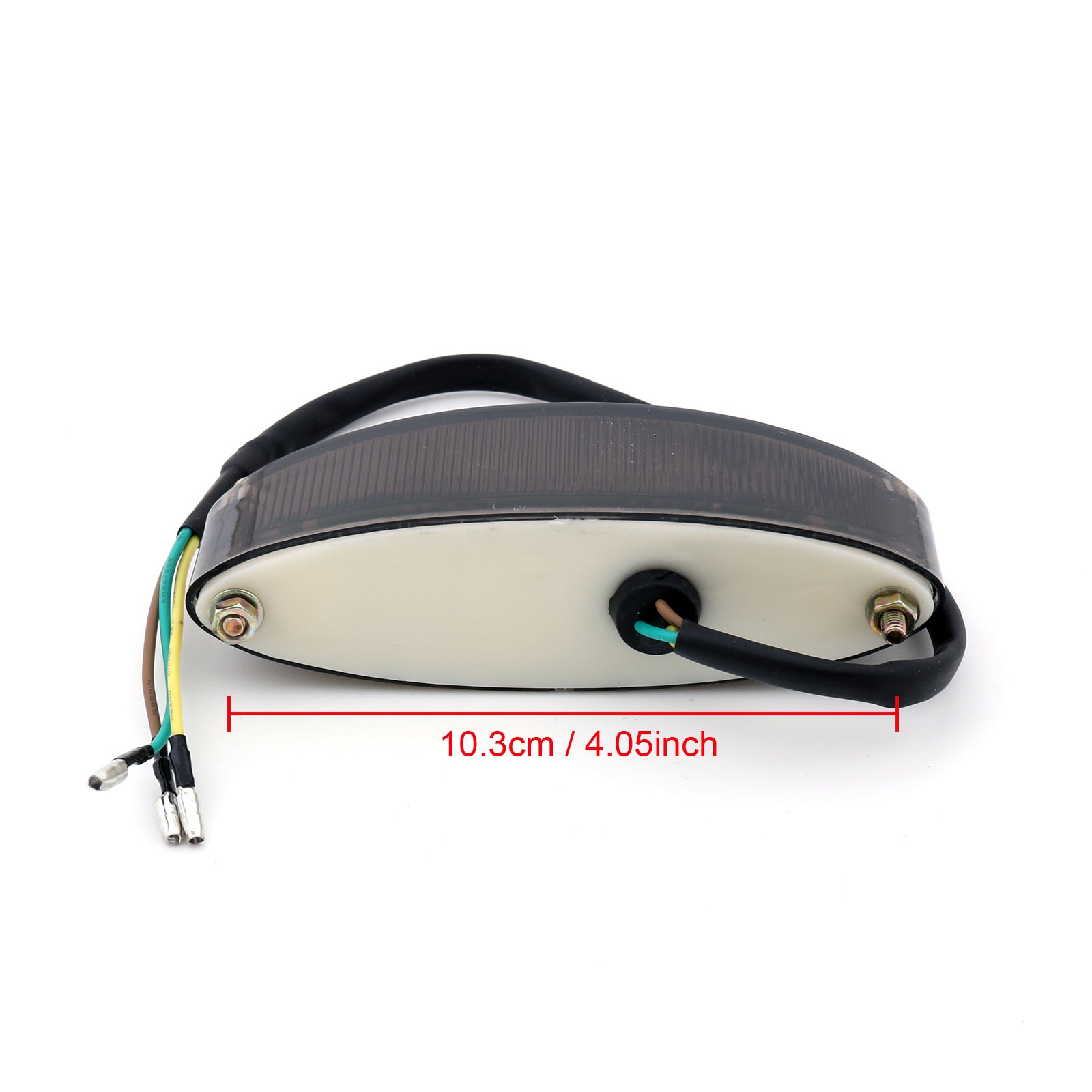 LED motorsykkel sykkelbrems løpende lisensplate baklys universell generisk