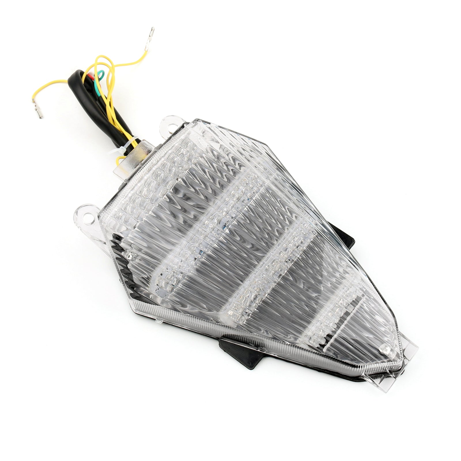 LED-bakljus integrerade blinkers för Yamaha YZF R6 2008-2014 Smoke Generic