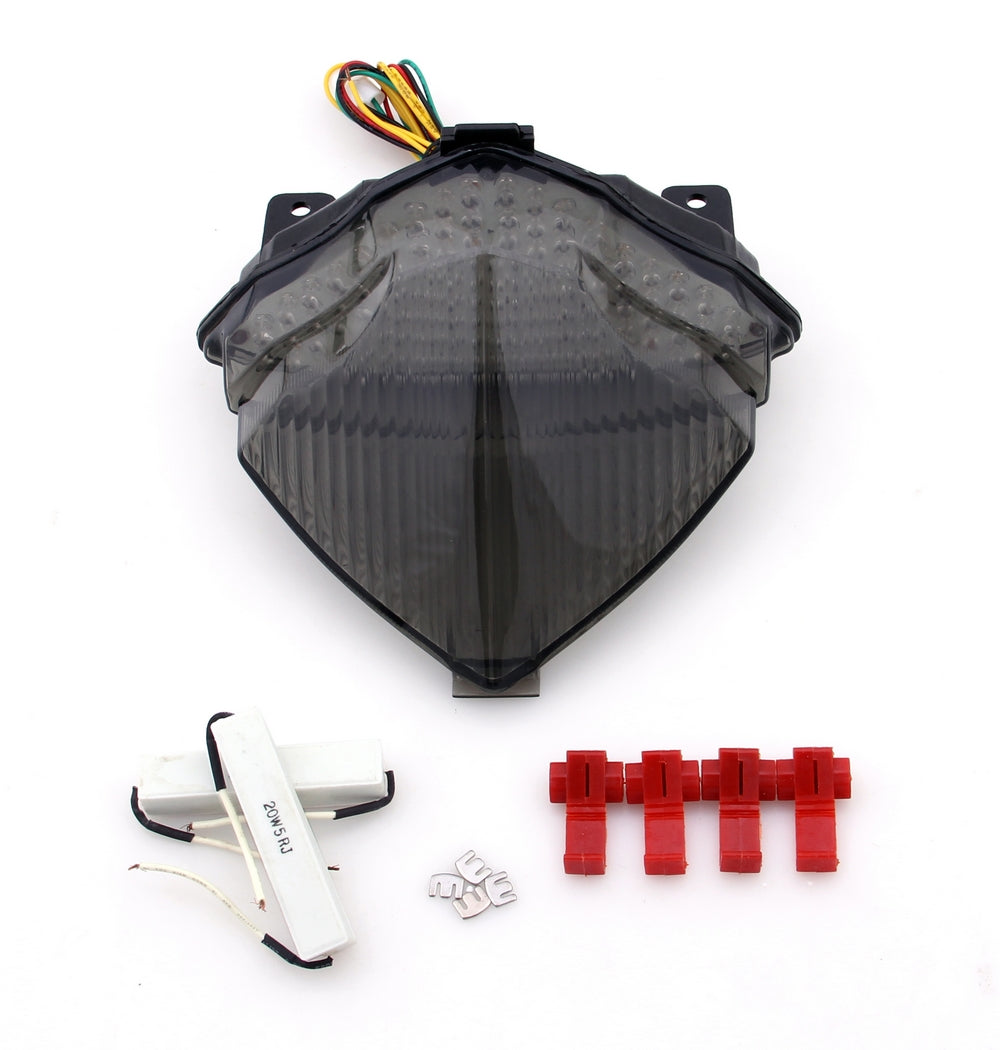 Integrert LED-baklys blinklys for Yamaha YZF R1 2004-2006 generisk