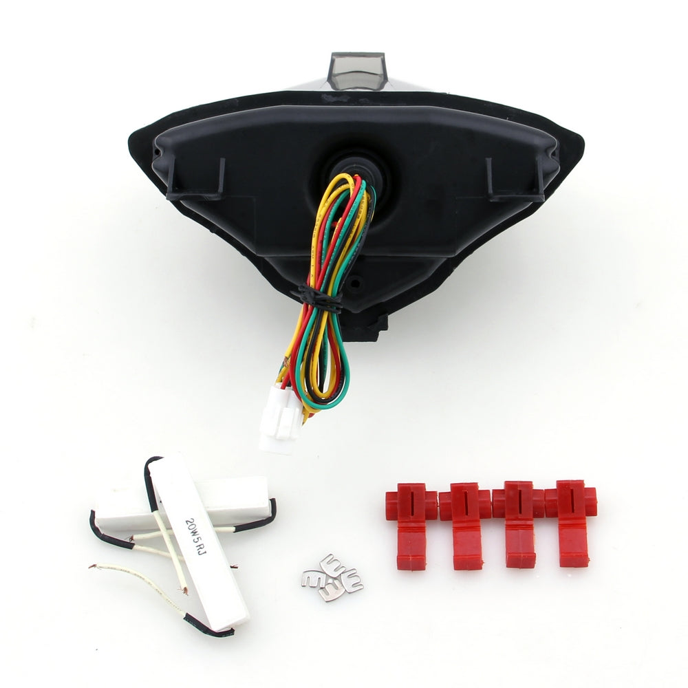 Integrert LED-baklys blinklys for Yamaha YZF R1 2004-2006 generisk