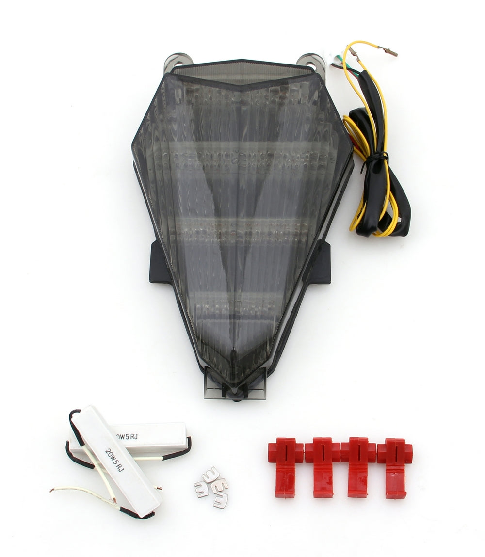 Integrert LED-baklys for Yamaha YZF 600 R6 (06-2012) 2 Farge generisk
