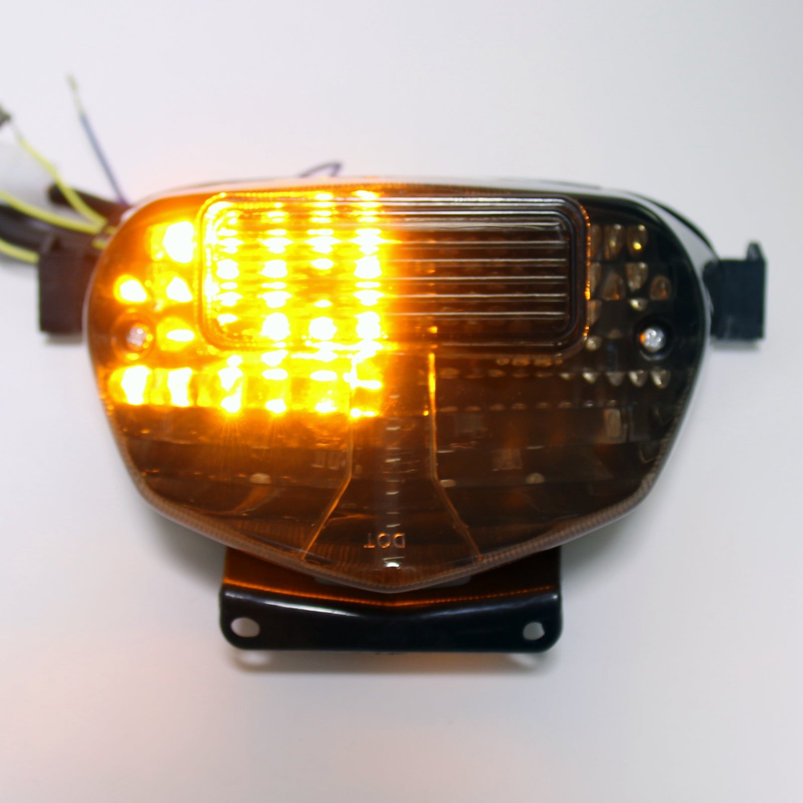 Feu arrière à LED intégré pour Suzuki GSXR 600/750 (00-03) GSXR1000 (01-02) 2 couleurs génériques