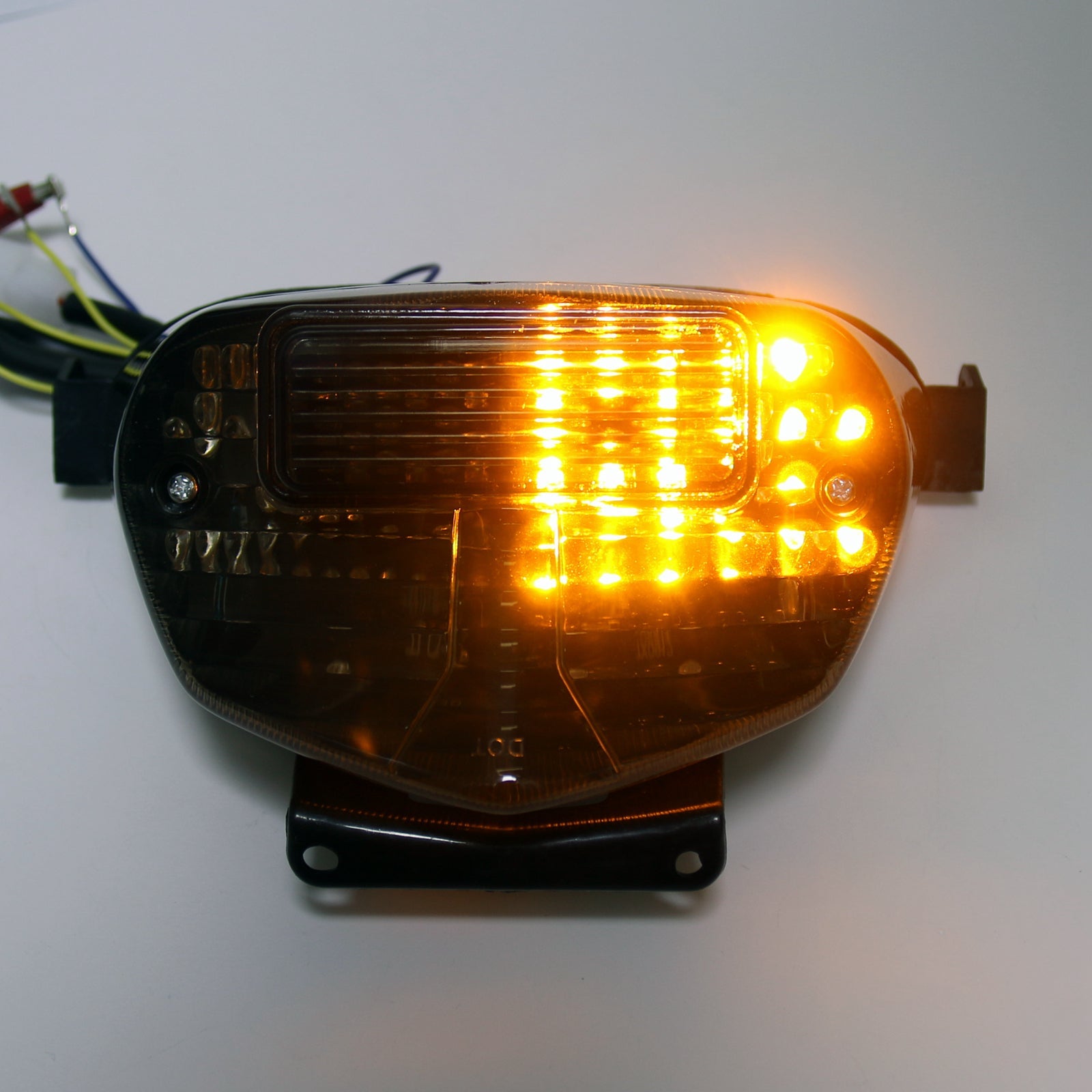 Feu arrière à LED intégré pour Suzuki GSXR 600/750 (00-03) GSXR1000 (01-02) 2 couleurs génériques