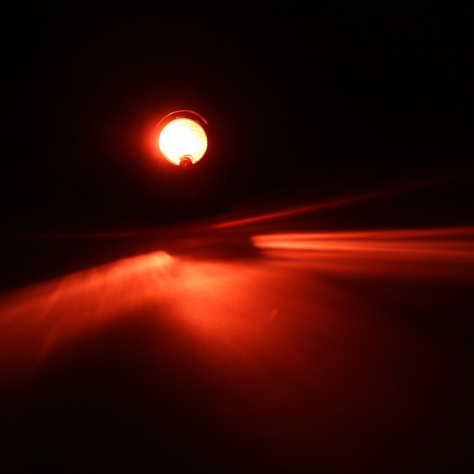 Motorcycle Brake Stop Achterlicht Achterlicht Indicator Signaallamp, 2 kleuren Generiek