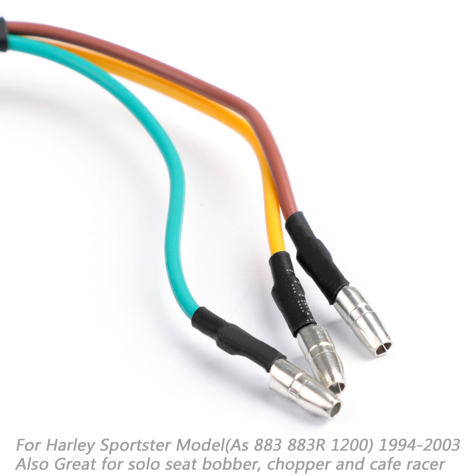 LED-bakre fender kant bakljus för Harley Sportster 883 1200 XL 1994-2003 Generisk