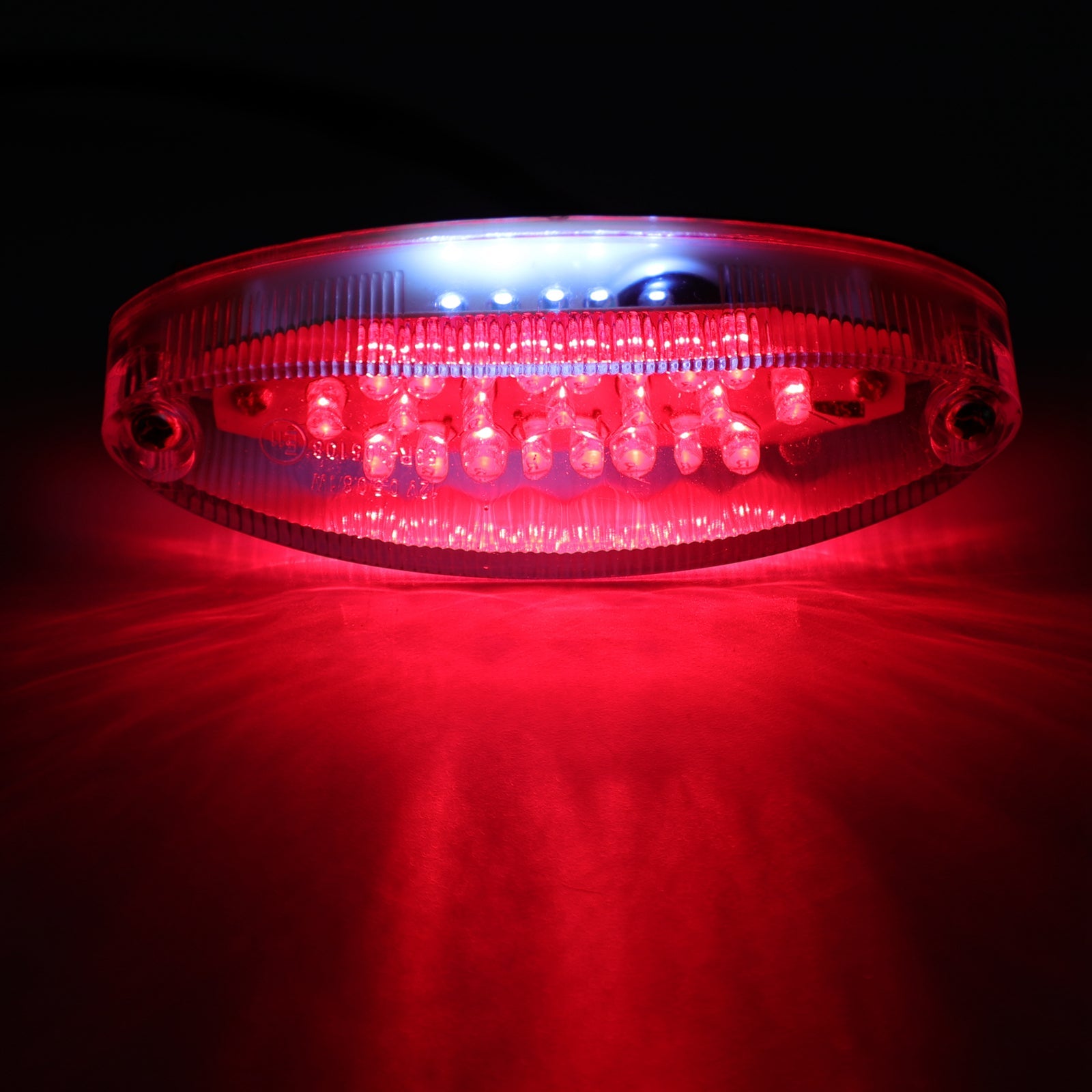 LED-bakre fender kant bakljus för Harley Sportster 883 1200 XL 1994-2003 Generisk
