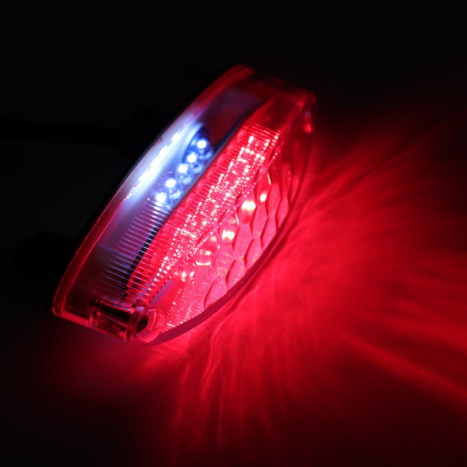 LED-bakre fender kant bakljus för Harley Sportster 883 1200 XL 1994-2003 Generisk