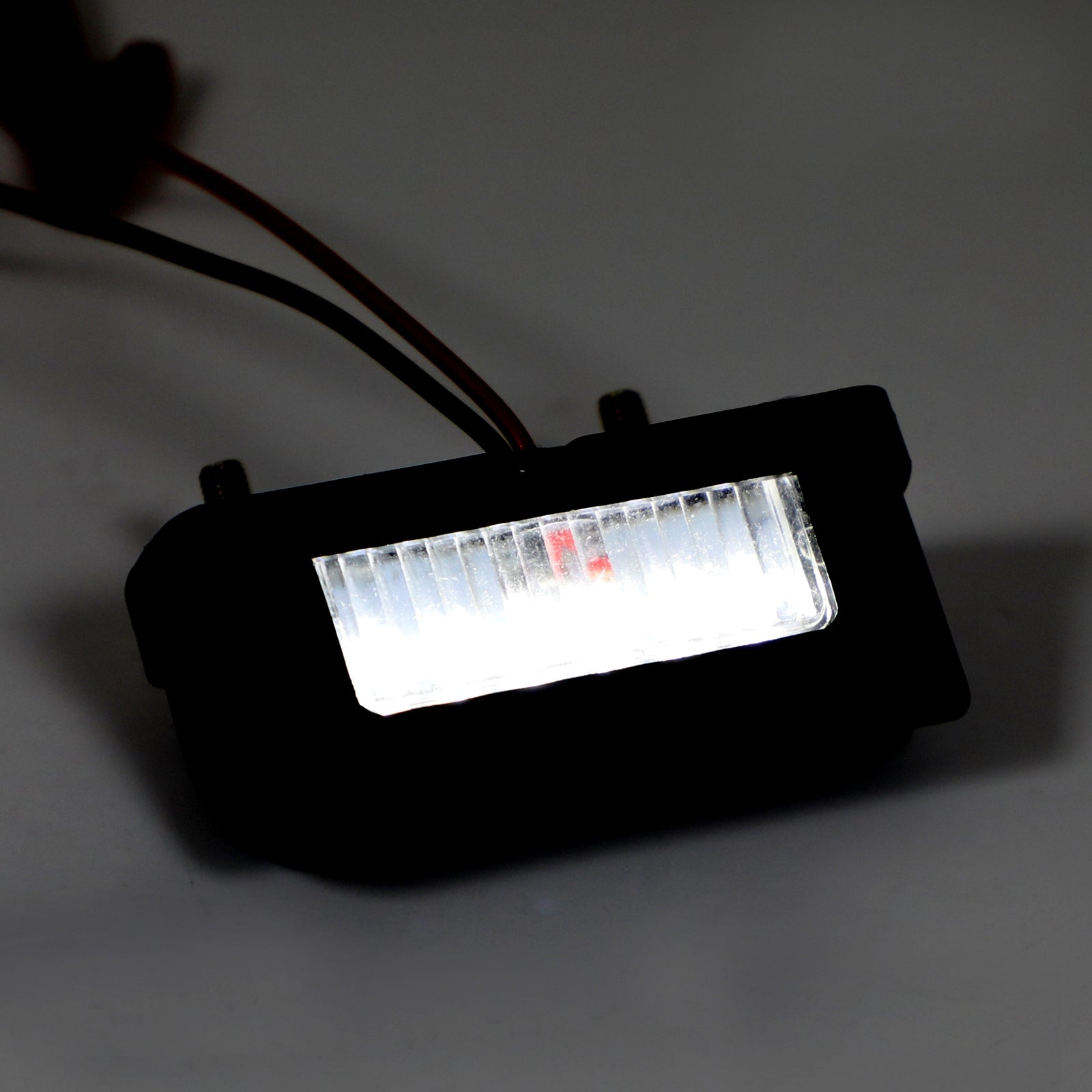 Motorsykkel LED bakhale lisensplate Bremse nummer Plate Light Mini baklys Generisk