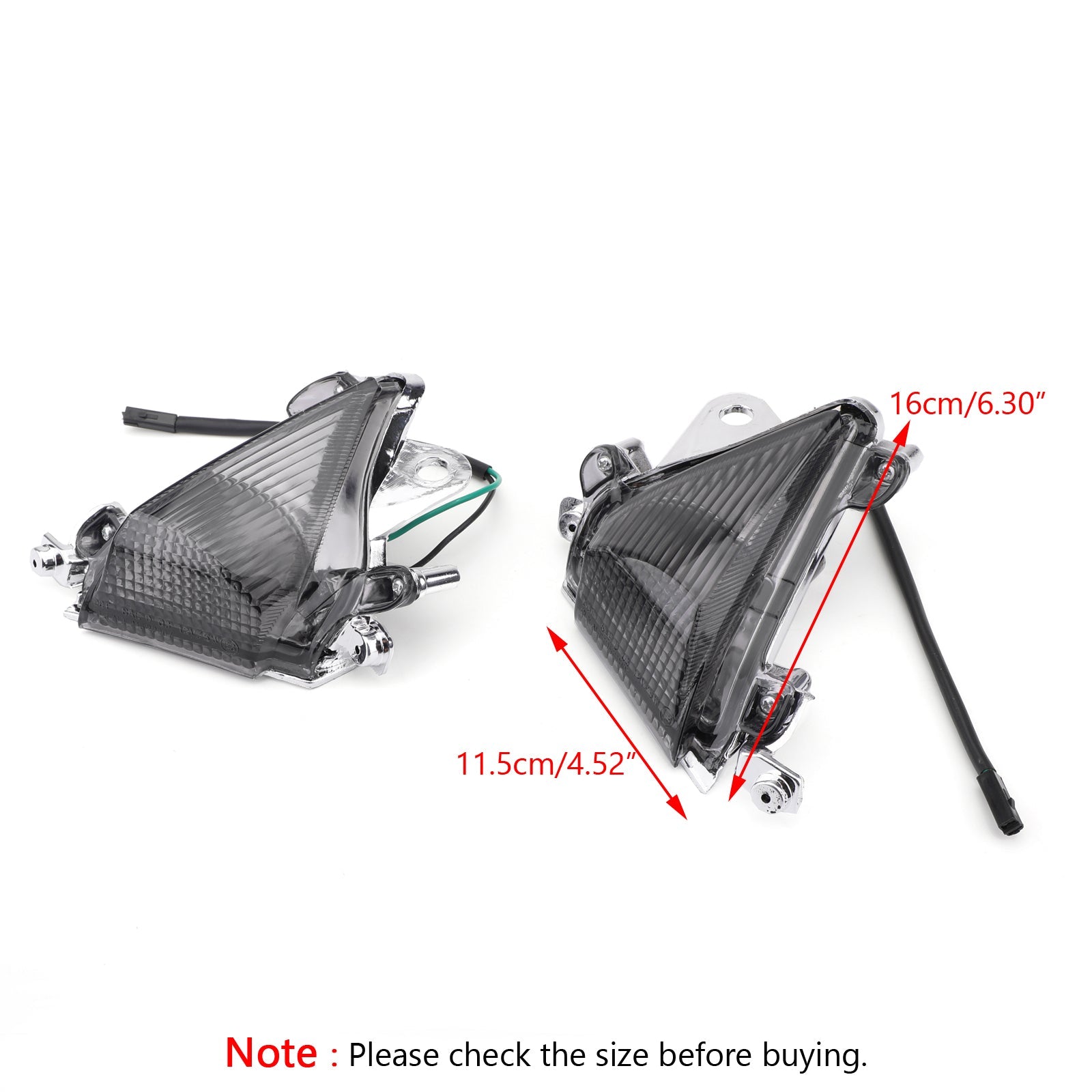 Intermitentes delanteros para Kawasaki ZX10R (04-2005) genéricos