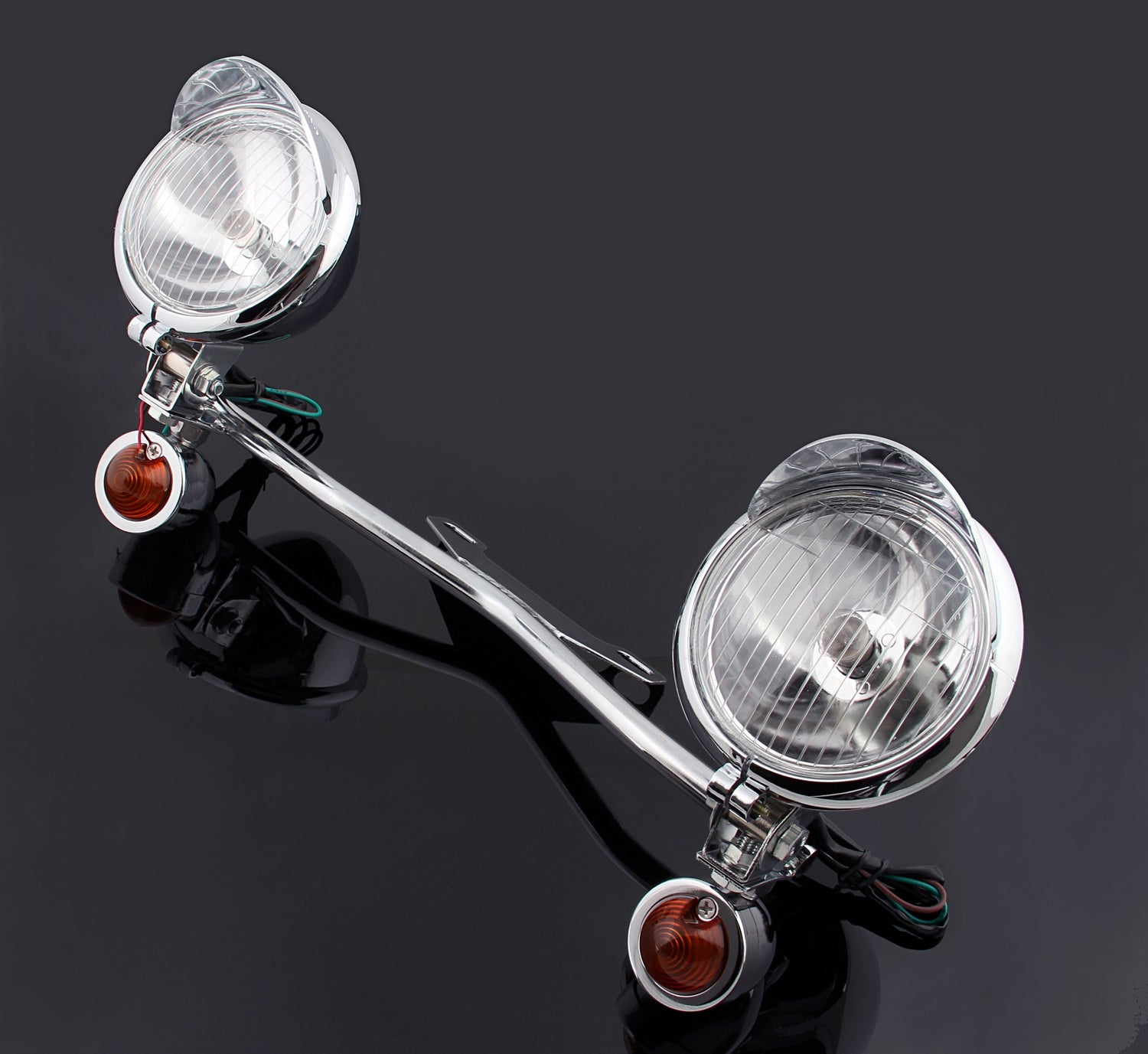 Rijden Passeren Richtingaanwijzer Spot Light Bar Honda Yamaha Suzuki Kawasaki kruisers Generiek