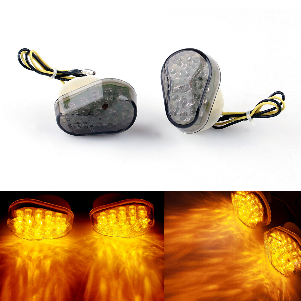 LED-svängsignaler Kawasaki ZX6R (98-2013) ZX10R (04-2013) ZX 7R 9R 12R ZZR600 Generic