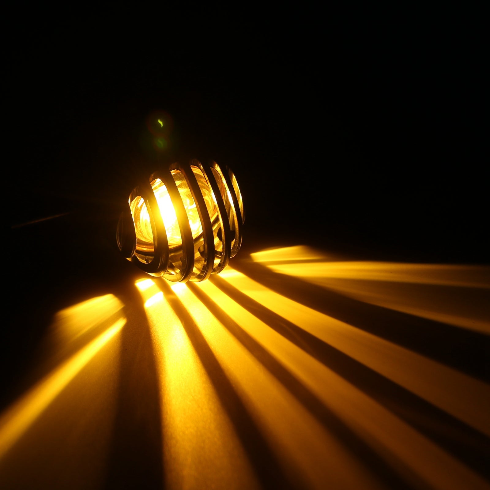 2 uds motocicleta intermitentes parrilla bala ámbar luces indicadoras lámpara genérica