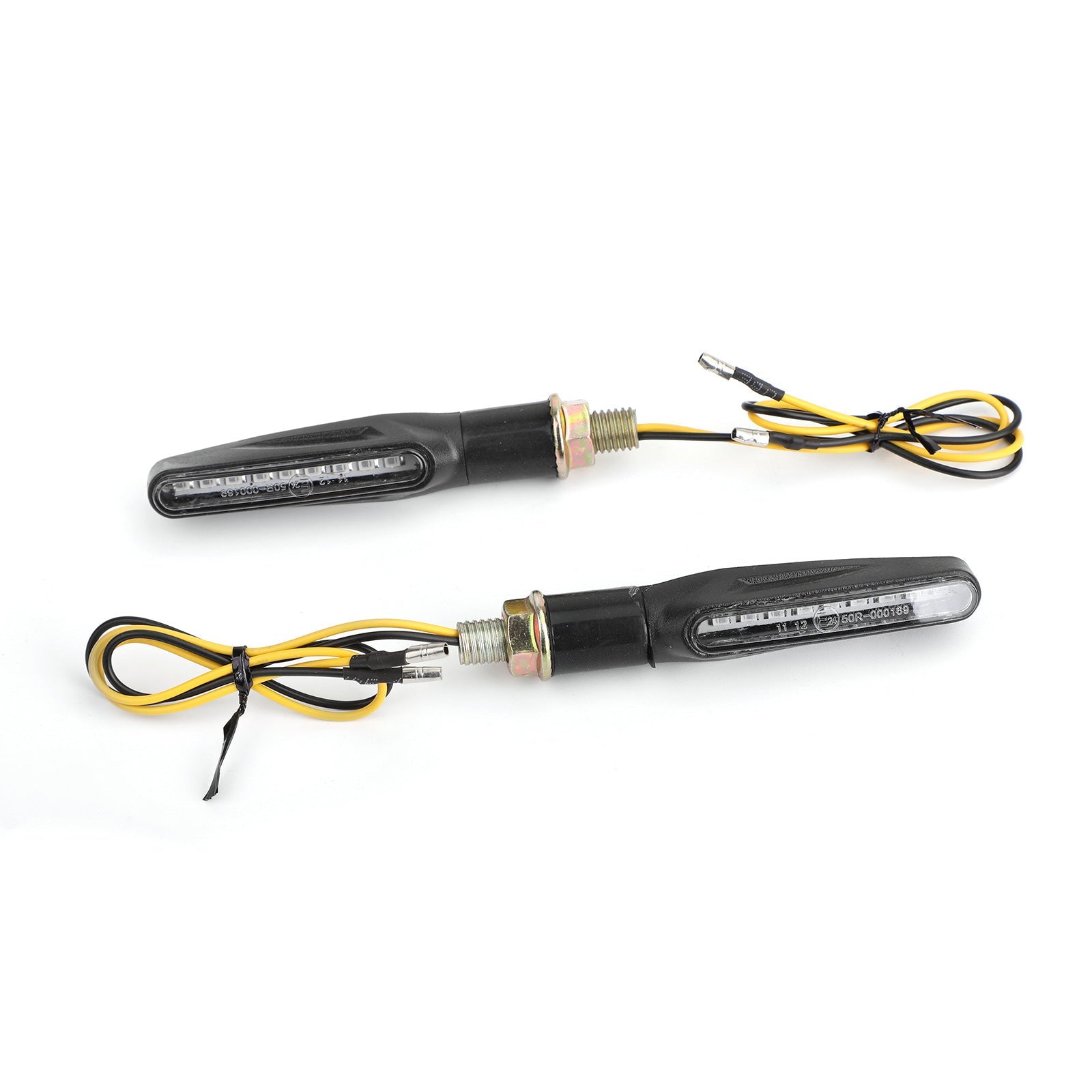 M10 Motorsykkel blinklys indikator lys blinker scooter chopper cafe racer generisk