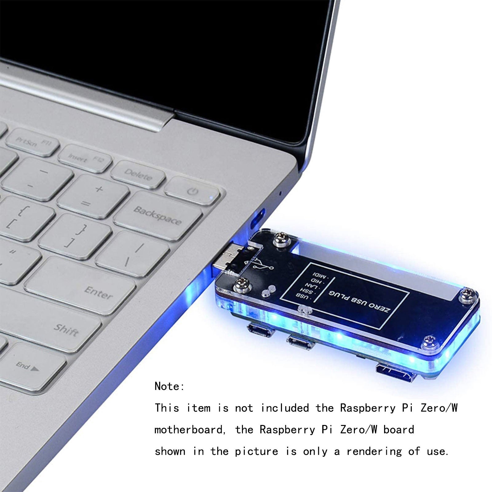 Conector de módulo Dongle USB de placa de expansión para Raspberry Pi Zero/W/WHE