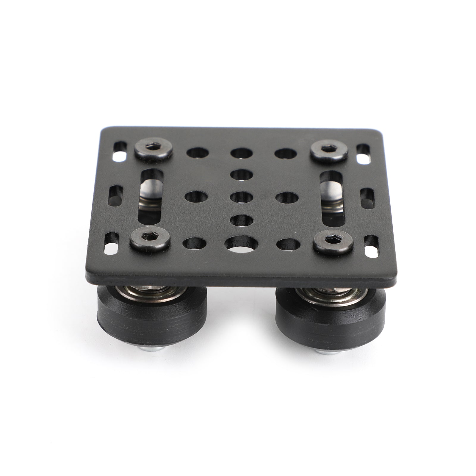 Juego de placas deslizantes de 20mm con ranura en V para perfiles, pieza de impresora 3D de cinco ruletas