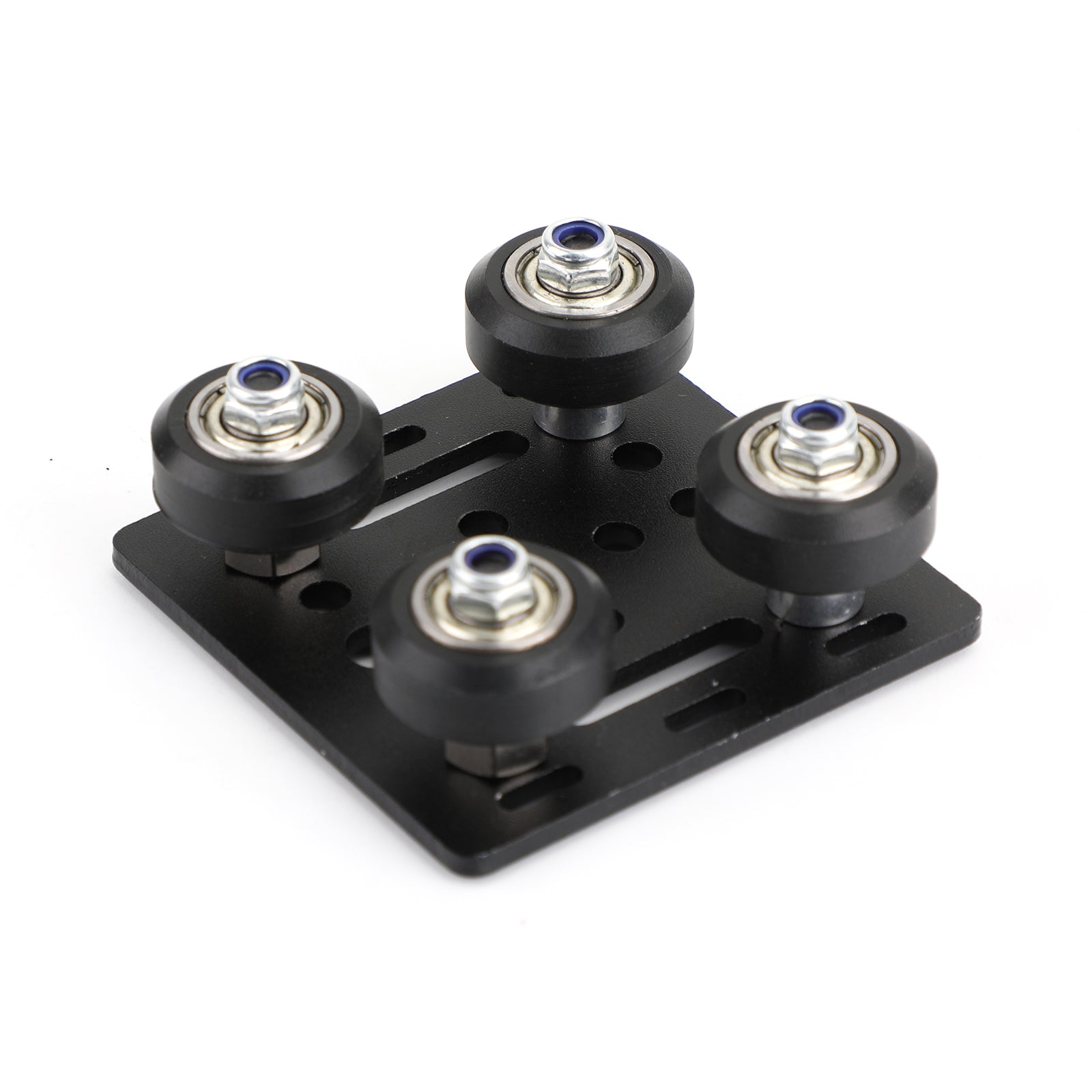 Juego de placas deslizantes de 20mm con ranura en V para perfiles, pieza de impresora 3D de cinco ruletas