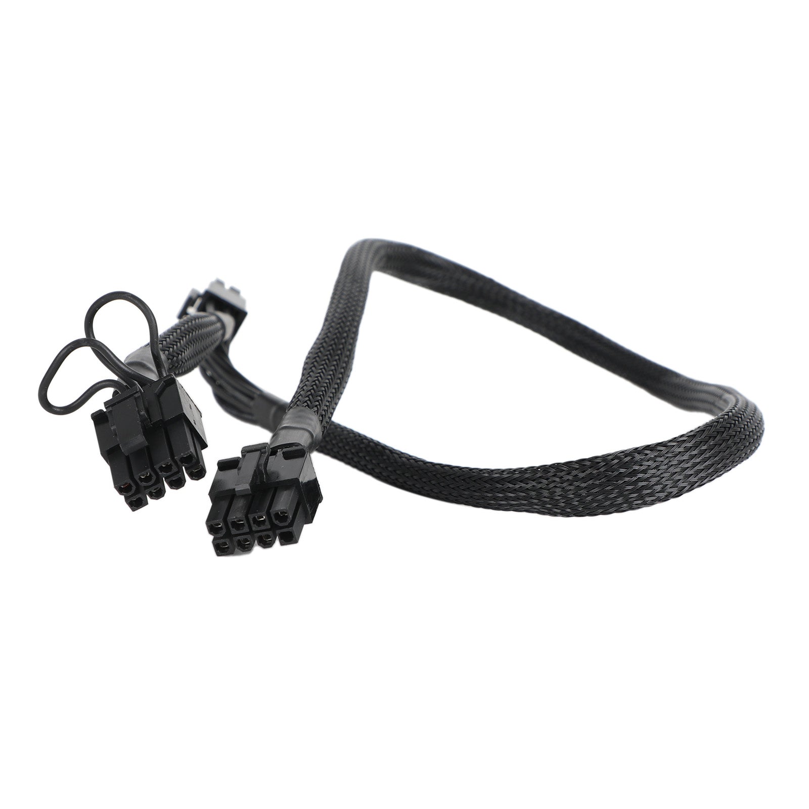 Cable divisor de alimentación PCIE de 6 pines macho a 8 (6+2) pines macho dual para GPU, 18 AWG, 50 cm