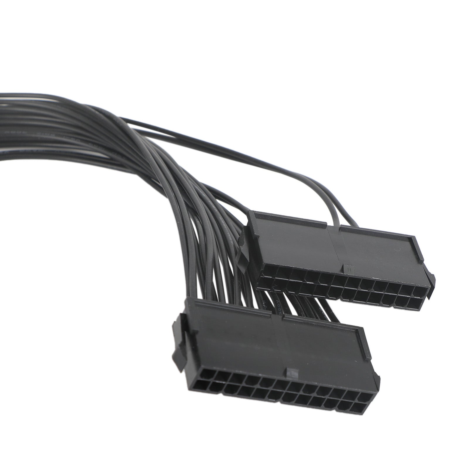 Cable divisor de alimentación PCIE de 6 pines macho a 8 (6+2) pines macho dual para GPU, 18 AWG, 50 cm