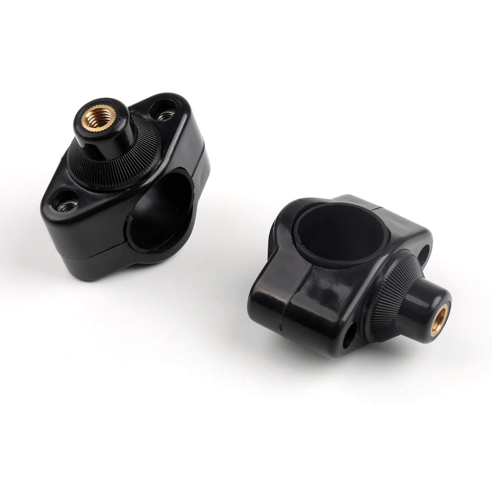 Matériel de montage rapide pour pare-brise 125 mm&Ensemble de colliers de serrage pour guidon 1 1/8 28 mm générique