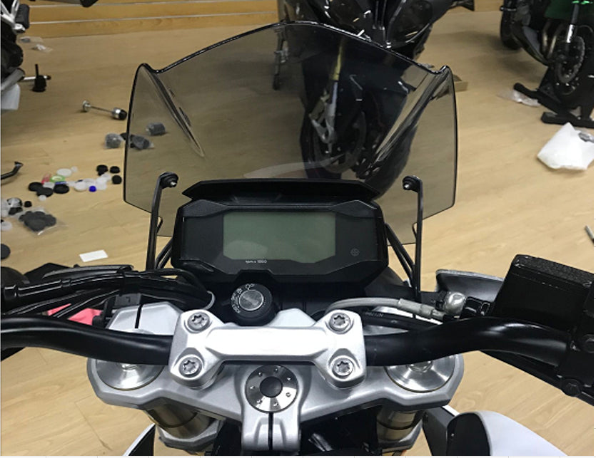 2017-2018 BMW G310R Nieuwe motor ABS Plastic voorruit Voorruit Generiek