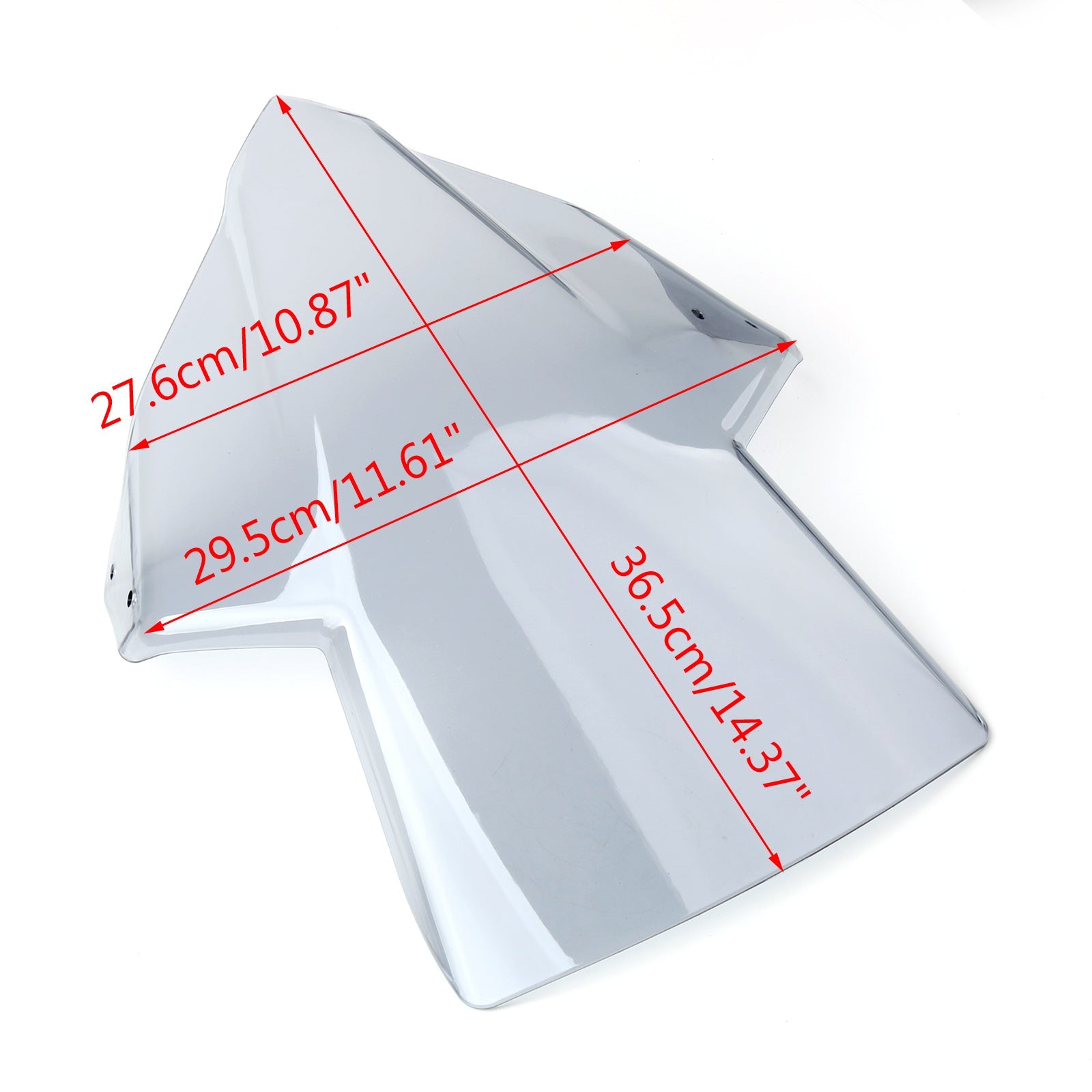 ABS Plastic Voorruit Voorruit Schild Met Beugel Voor Honda CB650F 2014-2017 Generiek