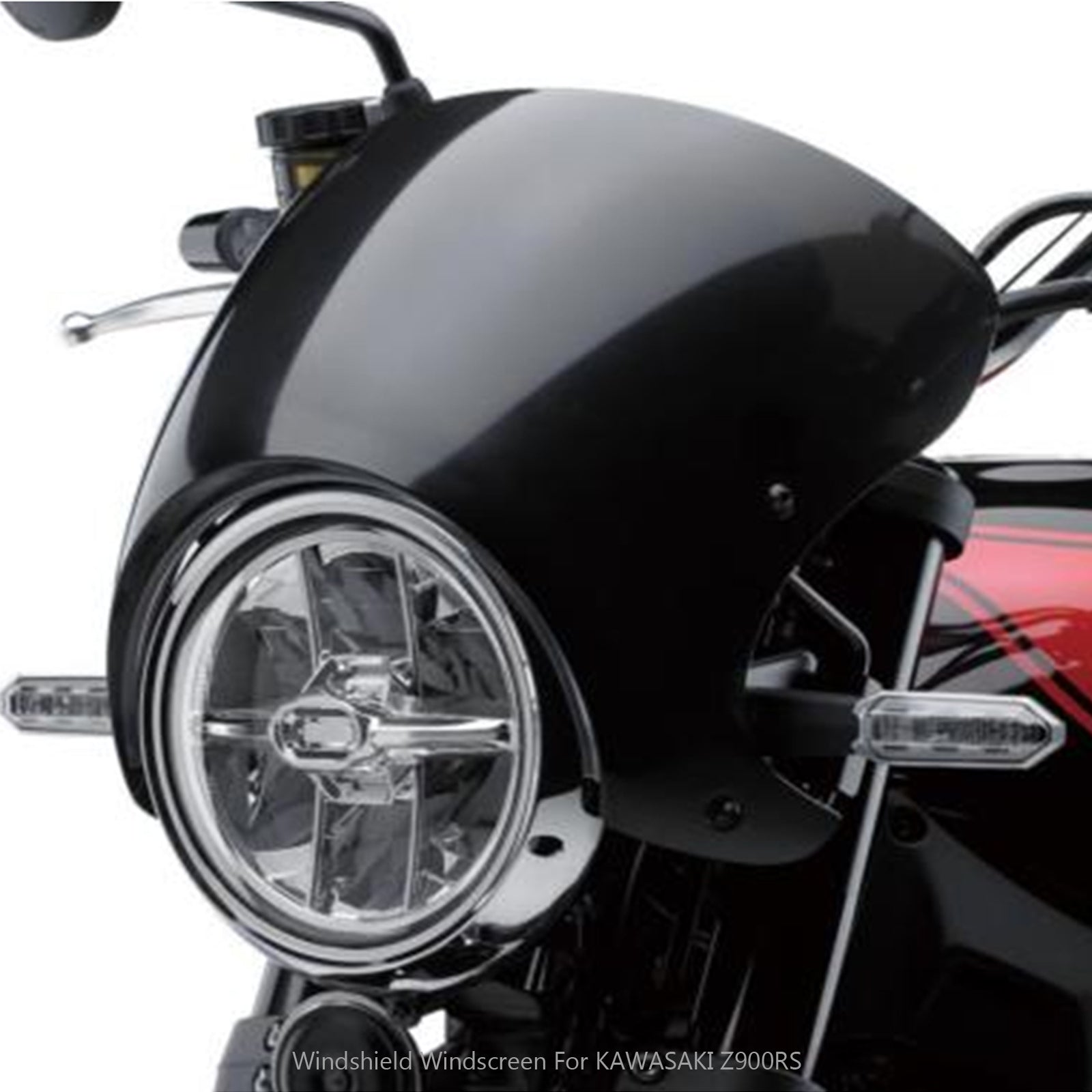 Pare-brise ABS pour Cafe Racer, protection contre le vent pour Kawasaki Z900RS 2018 générique