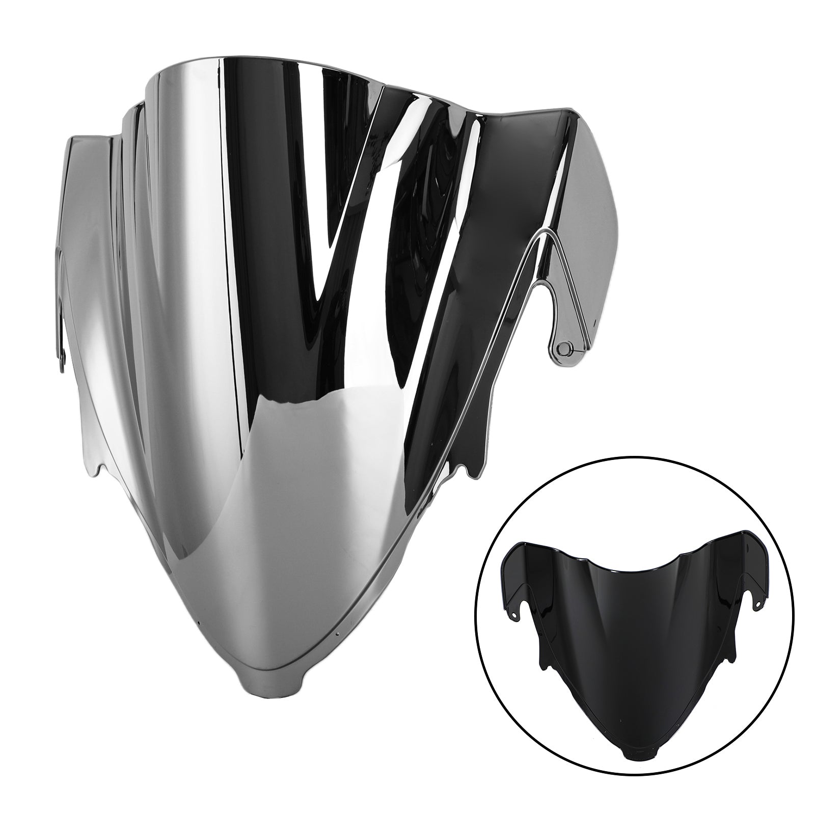 Vindrutan vindruteskydd passar för Suzuki Hayabusa GSXR1300 2021-2024 Generisk