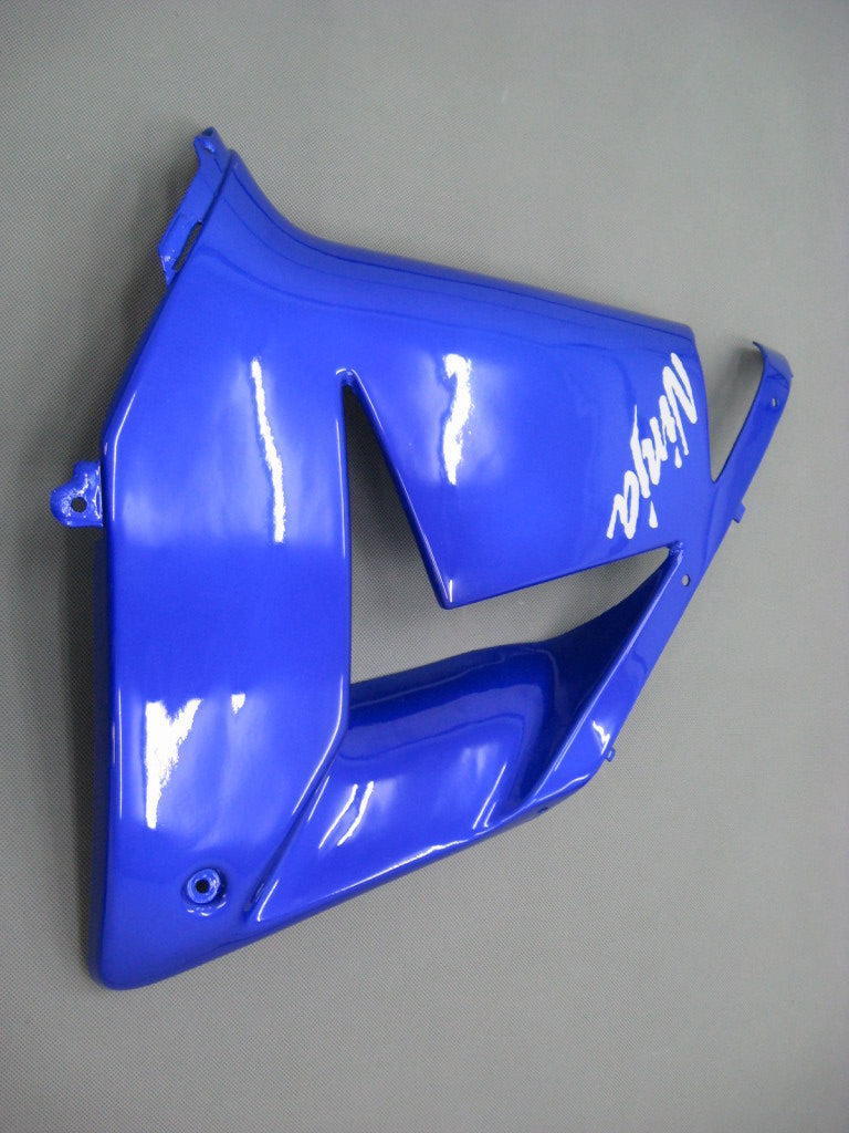 2004-2005 Kawasaki ZX 10r Blue Black Racing Fairings Generic
