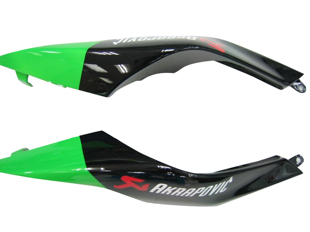 2008-2010 Kawasaki ZX10R Green Black Racing Fairings Generic